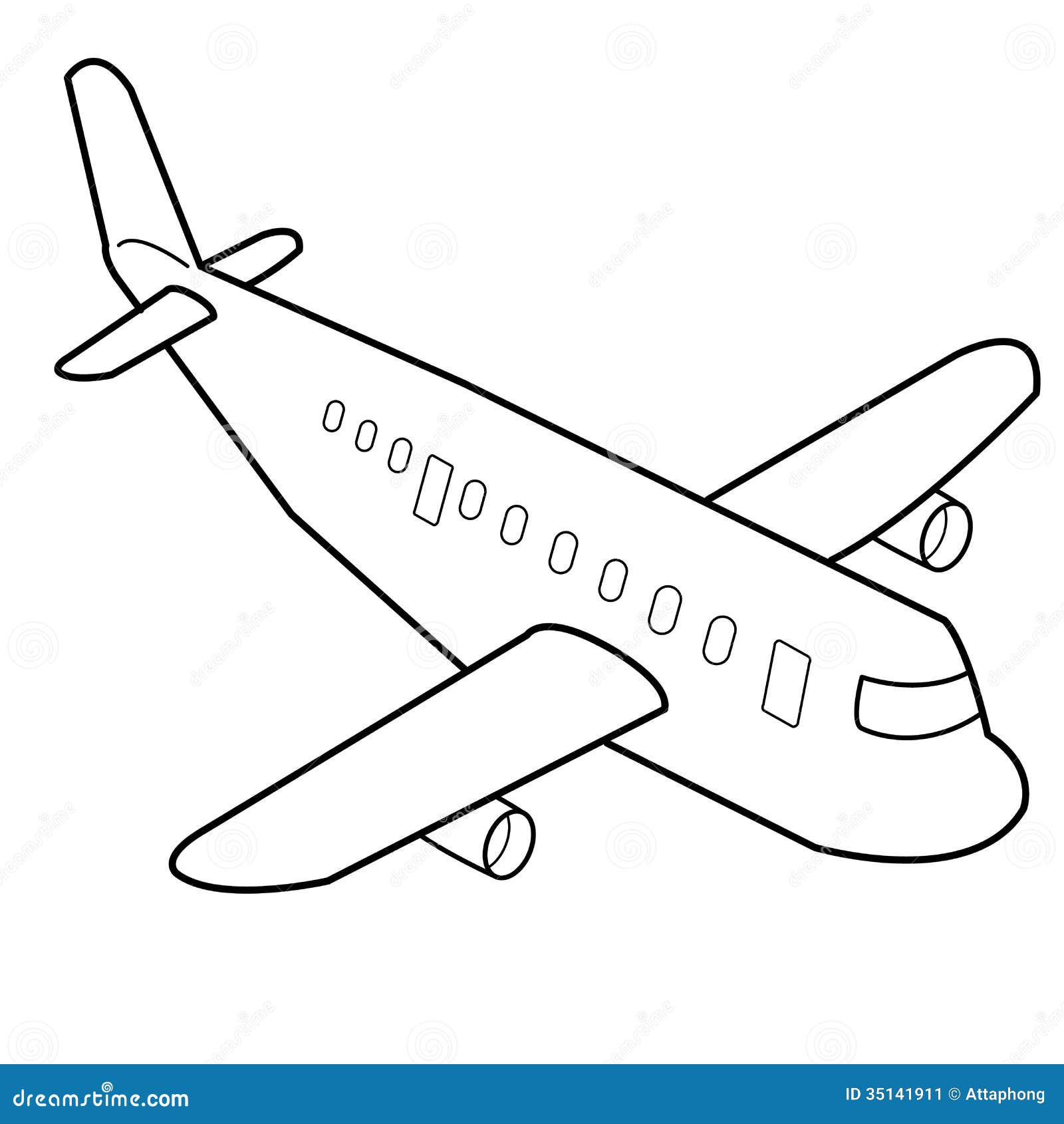 airplane shape clipart - photo #36