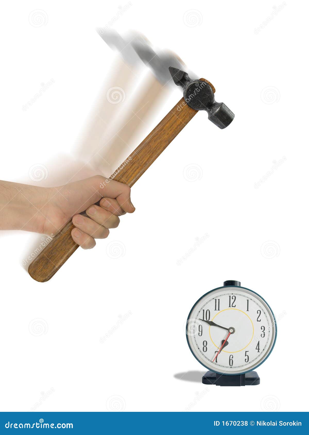 Hammer and Alarm Clock Emoji