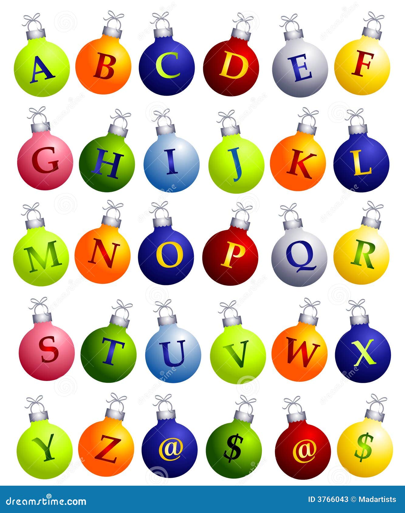 clipart christmas alphabet - photo #21