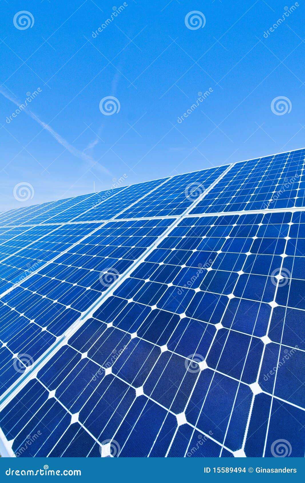 Alternative Solar Energy. Solar Power Plant. Stock Images - Image 
