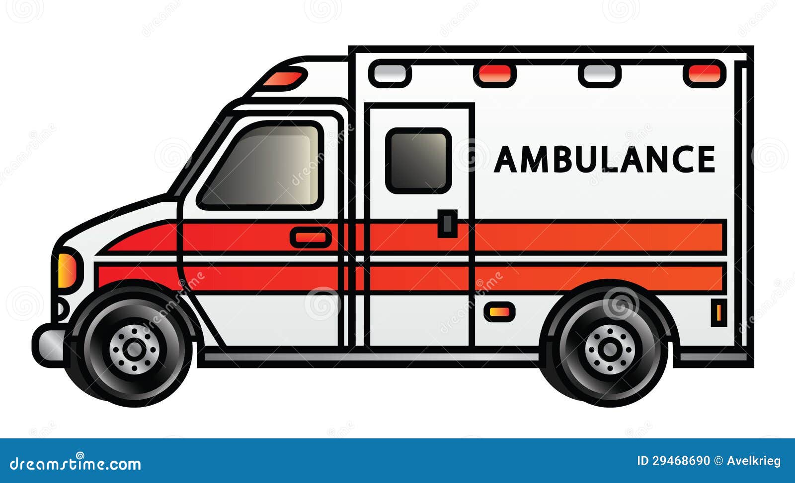 cartoon ambulance clip art - photo #32