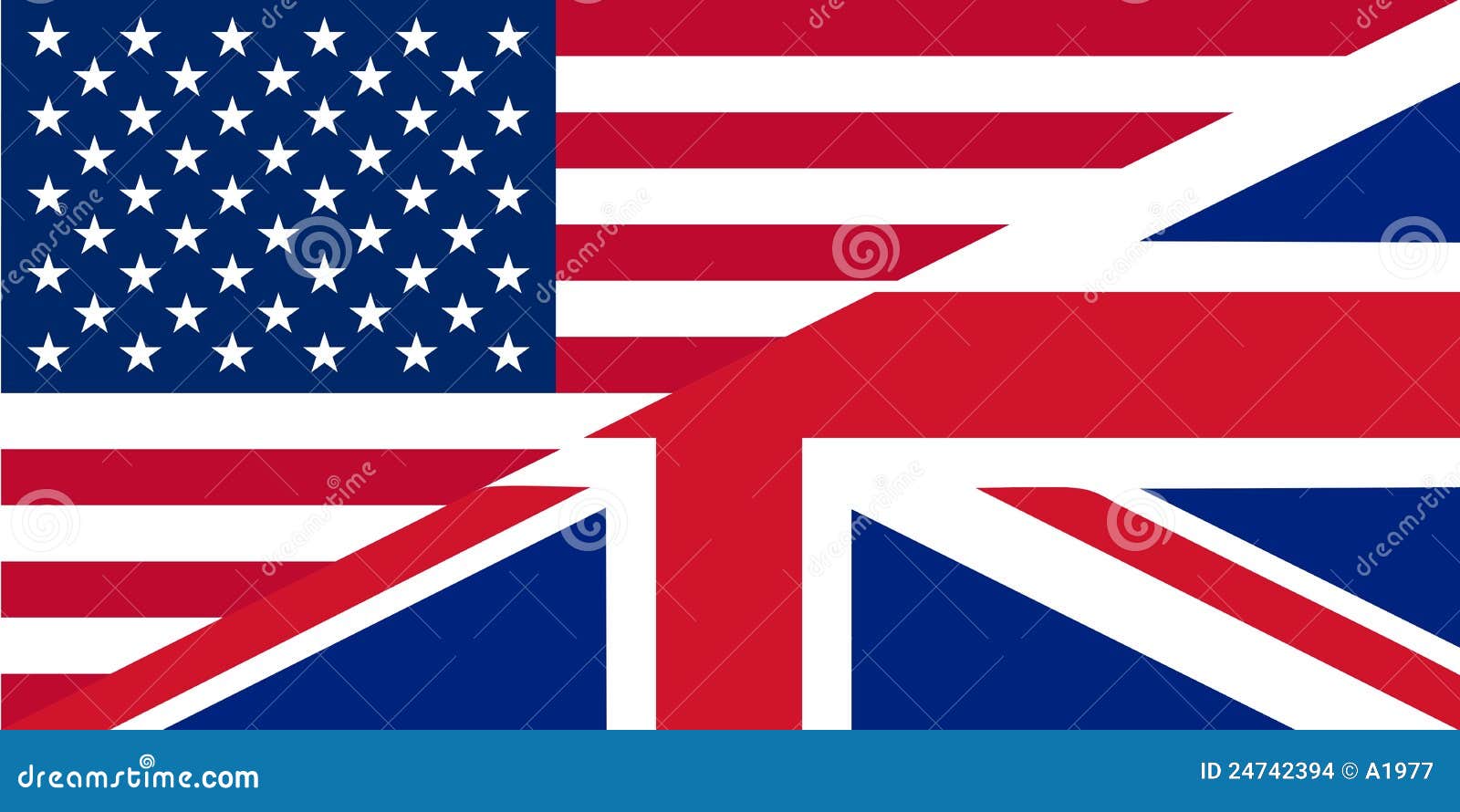American And British English Icon Stock Images - Image: 24742394
