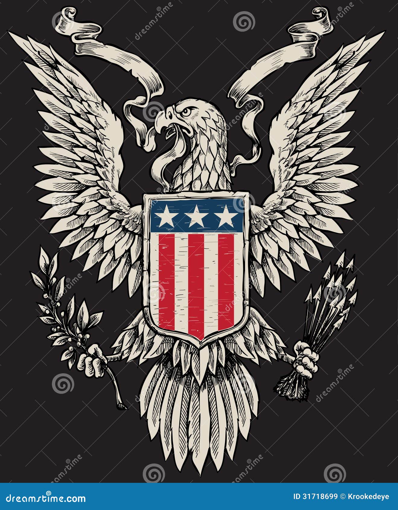 vintage eagle clipart - photo #13