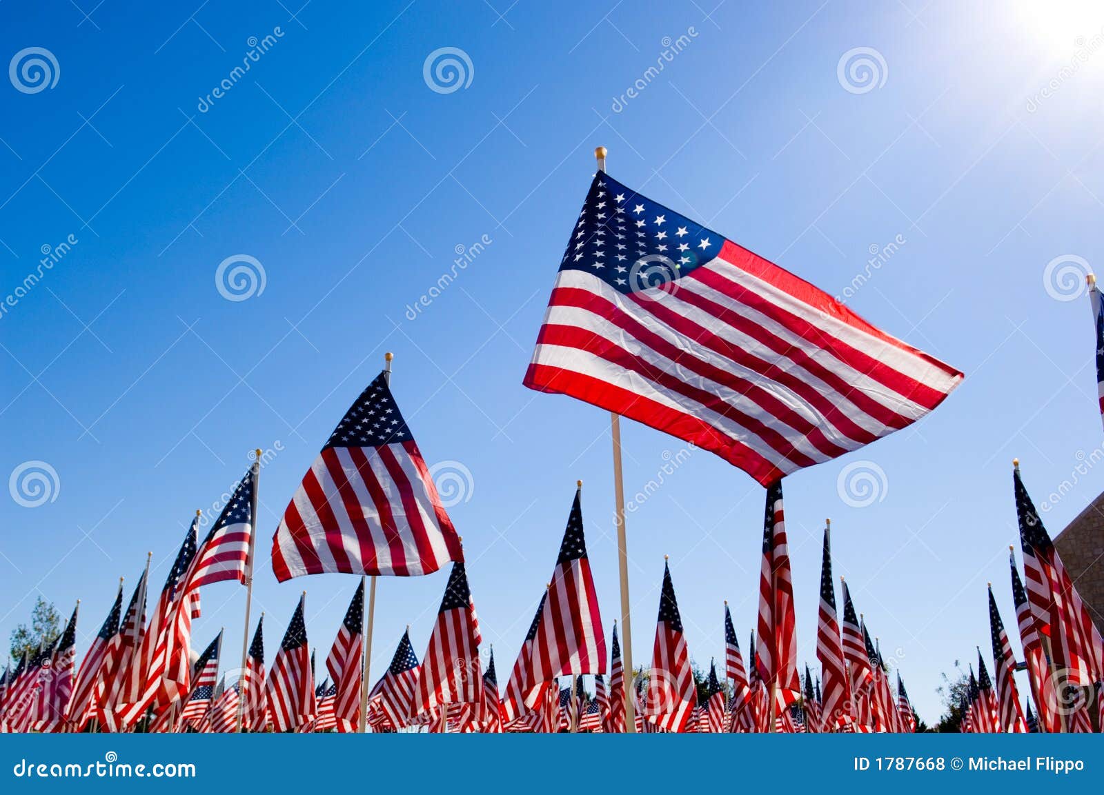 american flag display honor veterans day 1787668