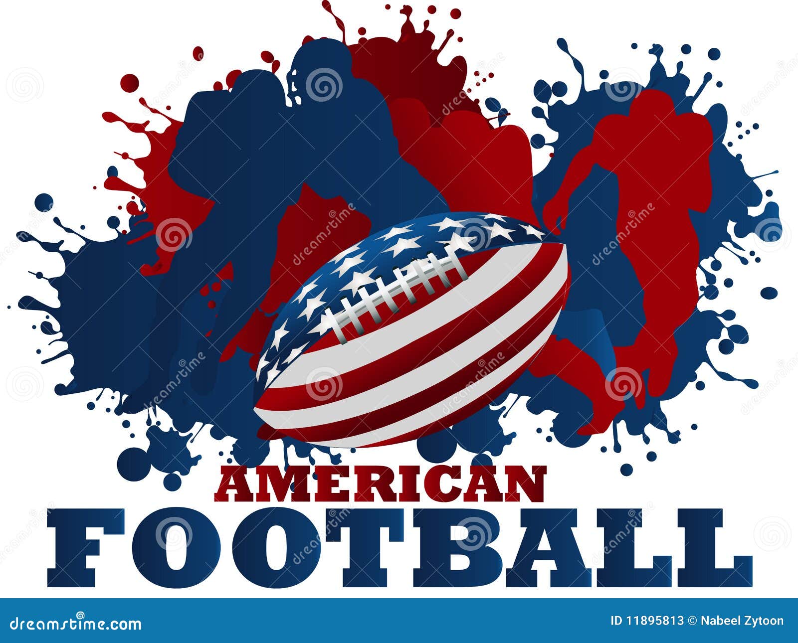 American football background, usa number one sport.