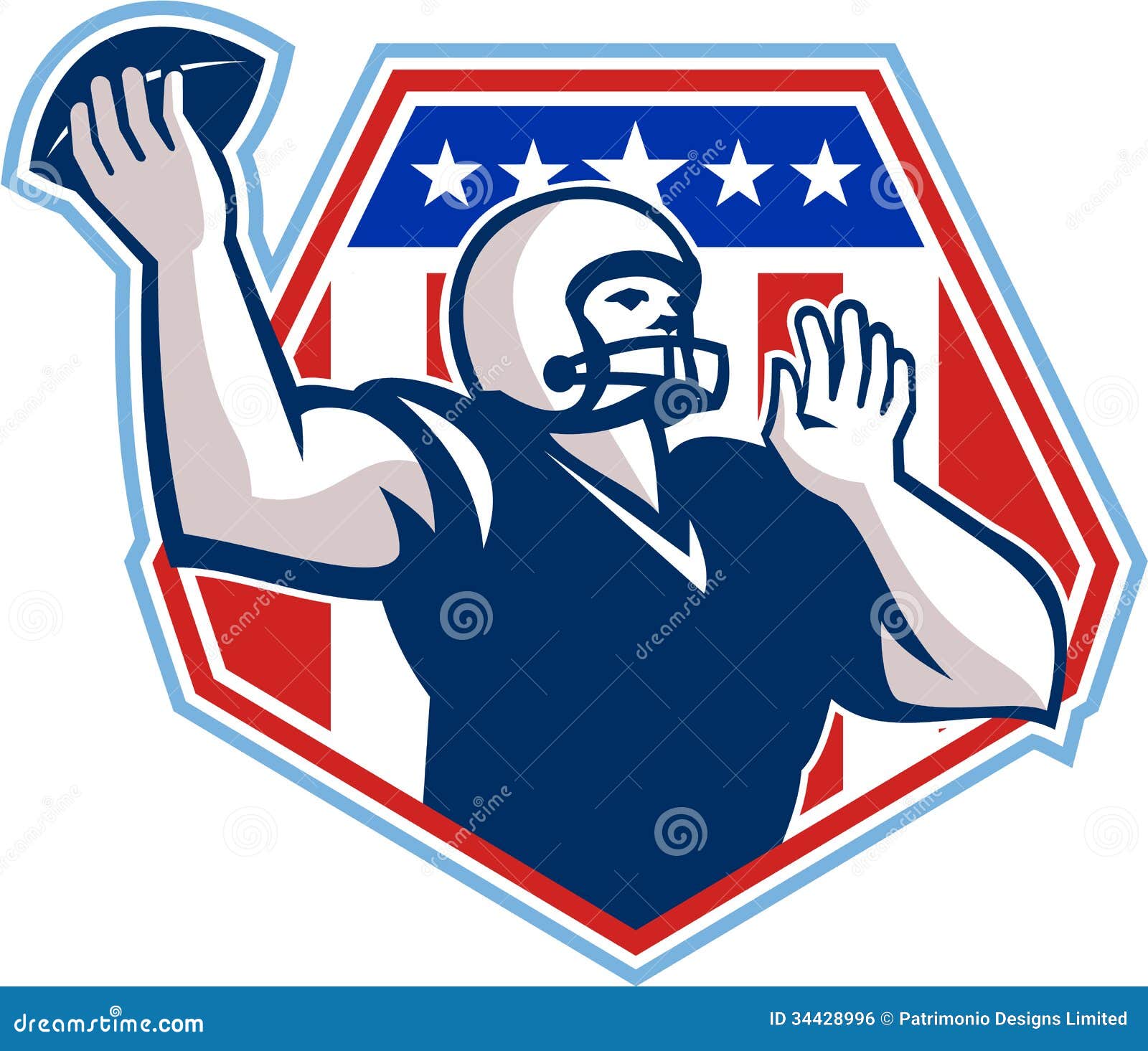 football quarterback clipart - photo #45