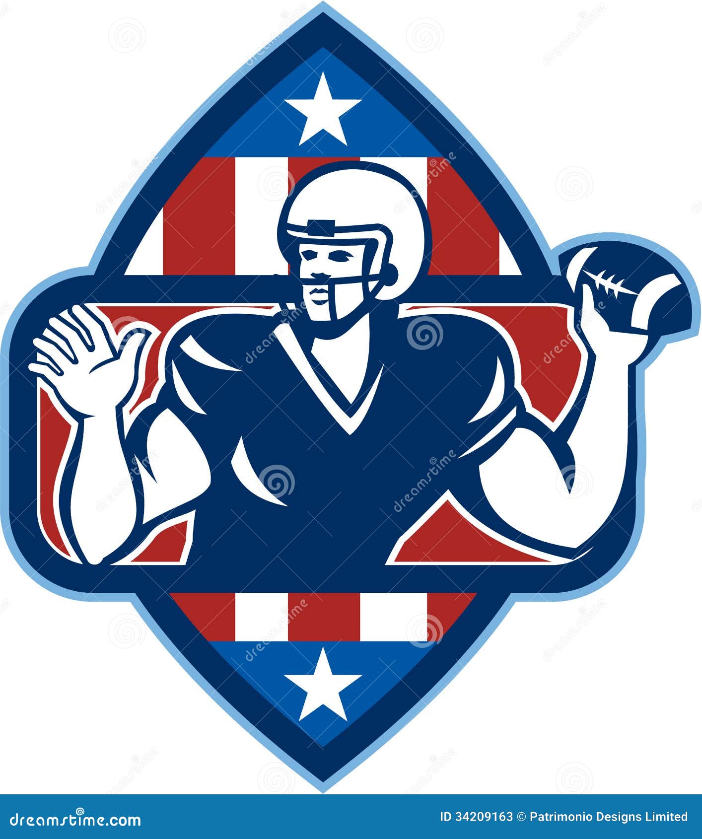 football quarterback clipart - photo #40