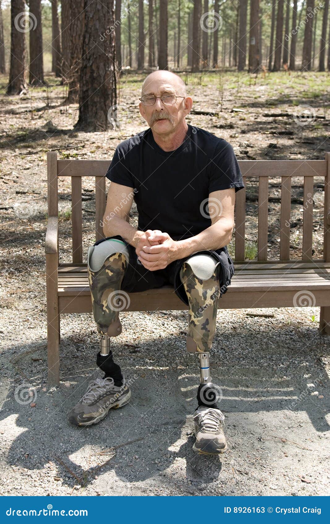 Leg+Amputee+Photos Bilateral below knee amputee wearing artificial leg prosthetics ...