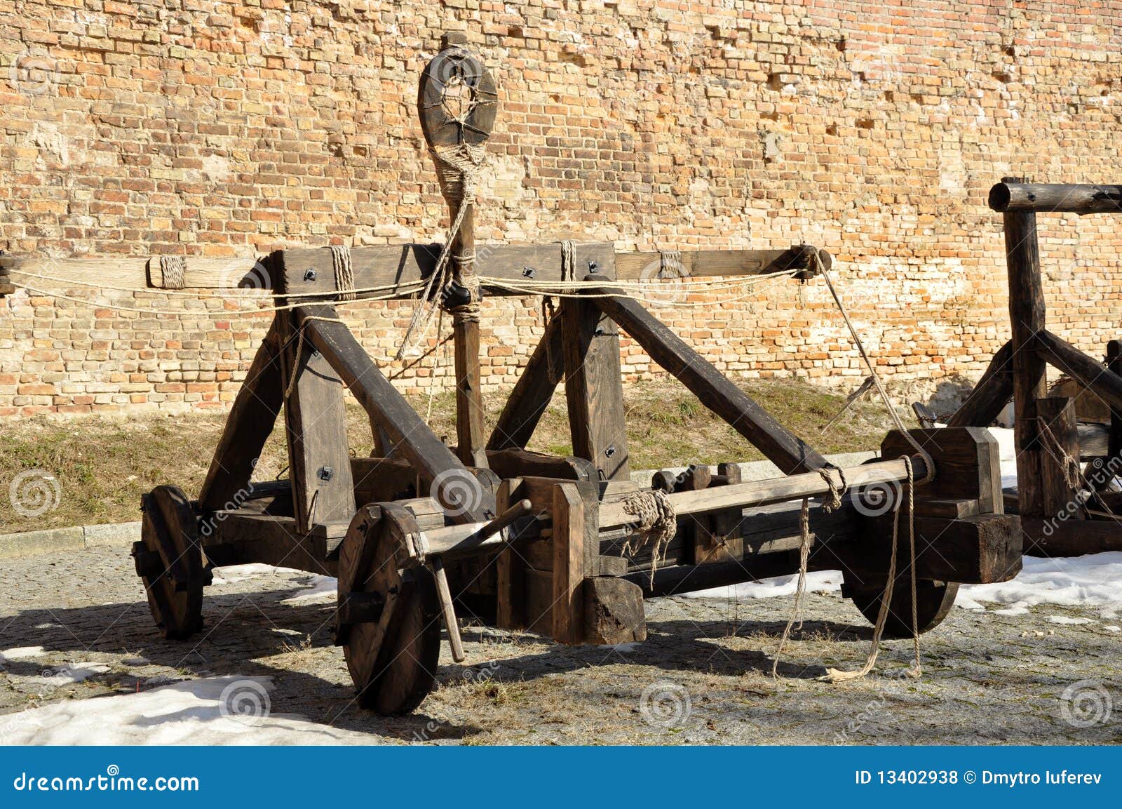 Ancient Catapult Royalty Free Stock Photos Image 13402938