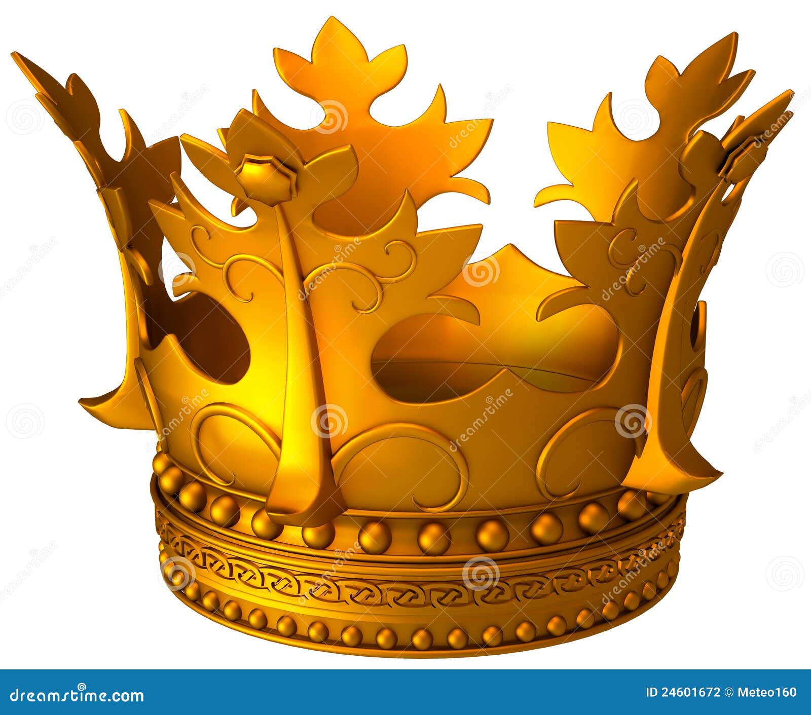 Ancient Gold Crown Stock Photography - Image: 24601672