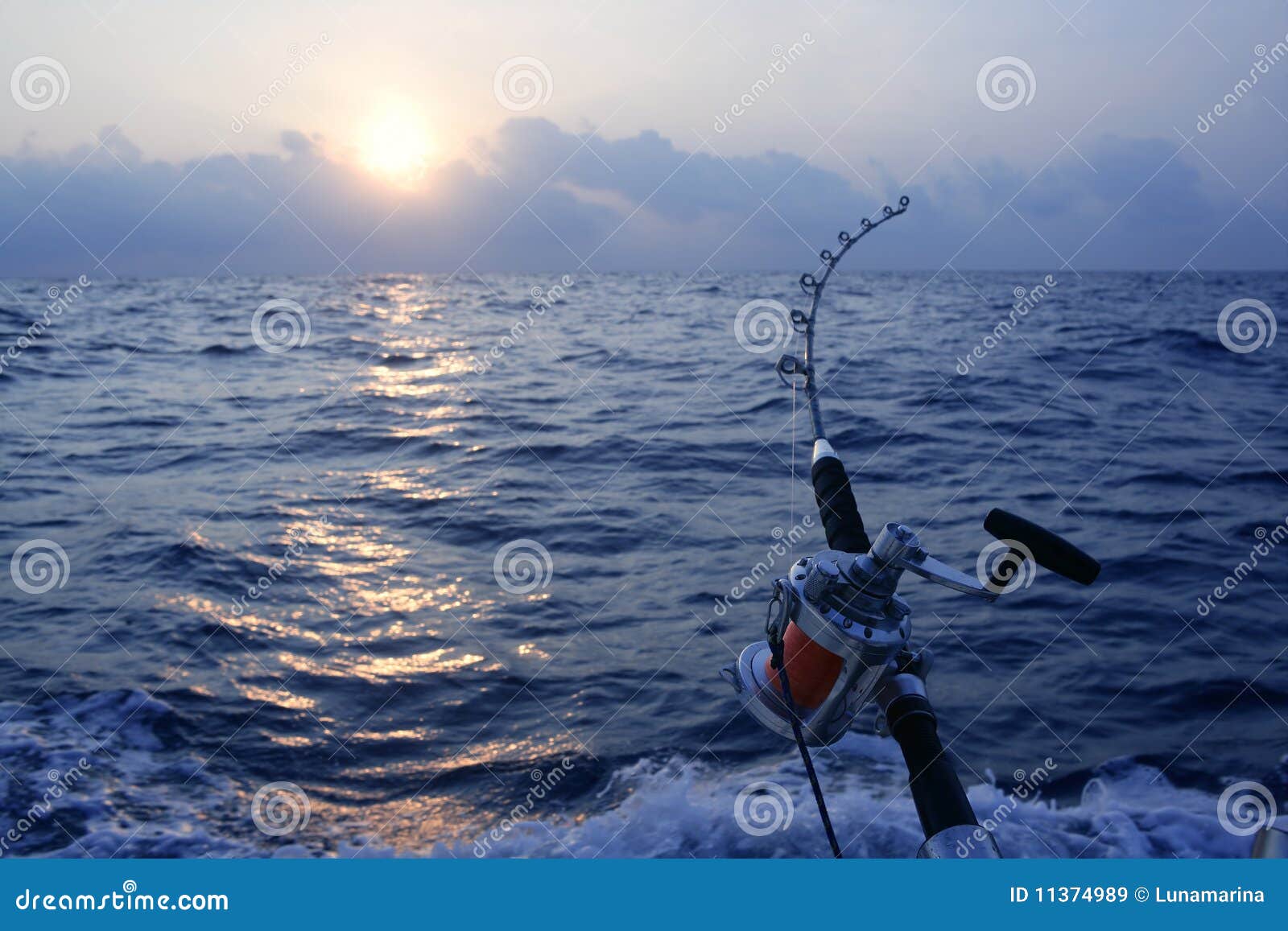 Angler Boat Big Game Fishing In Saltwater Royalty Free Stock Images 