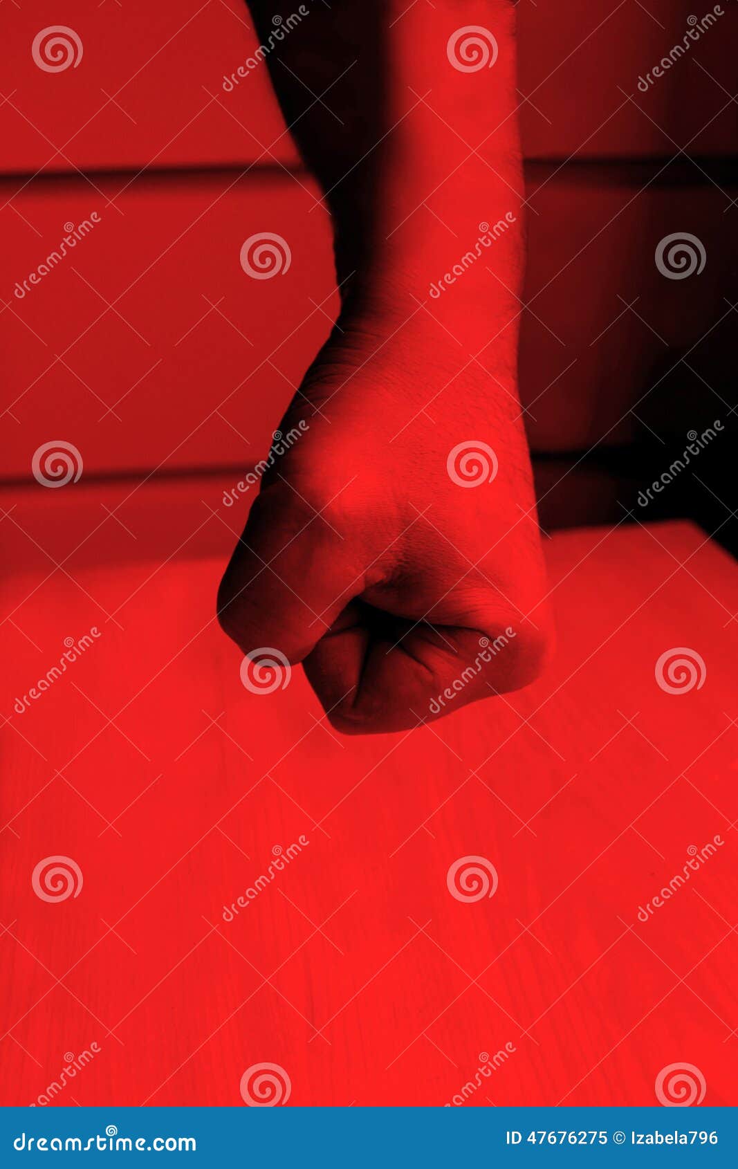 Angry Fist Stock Photo Image 47676275