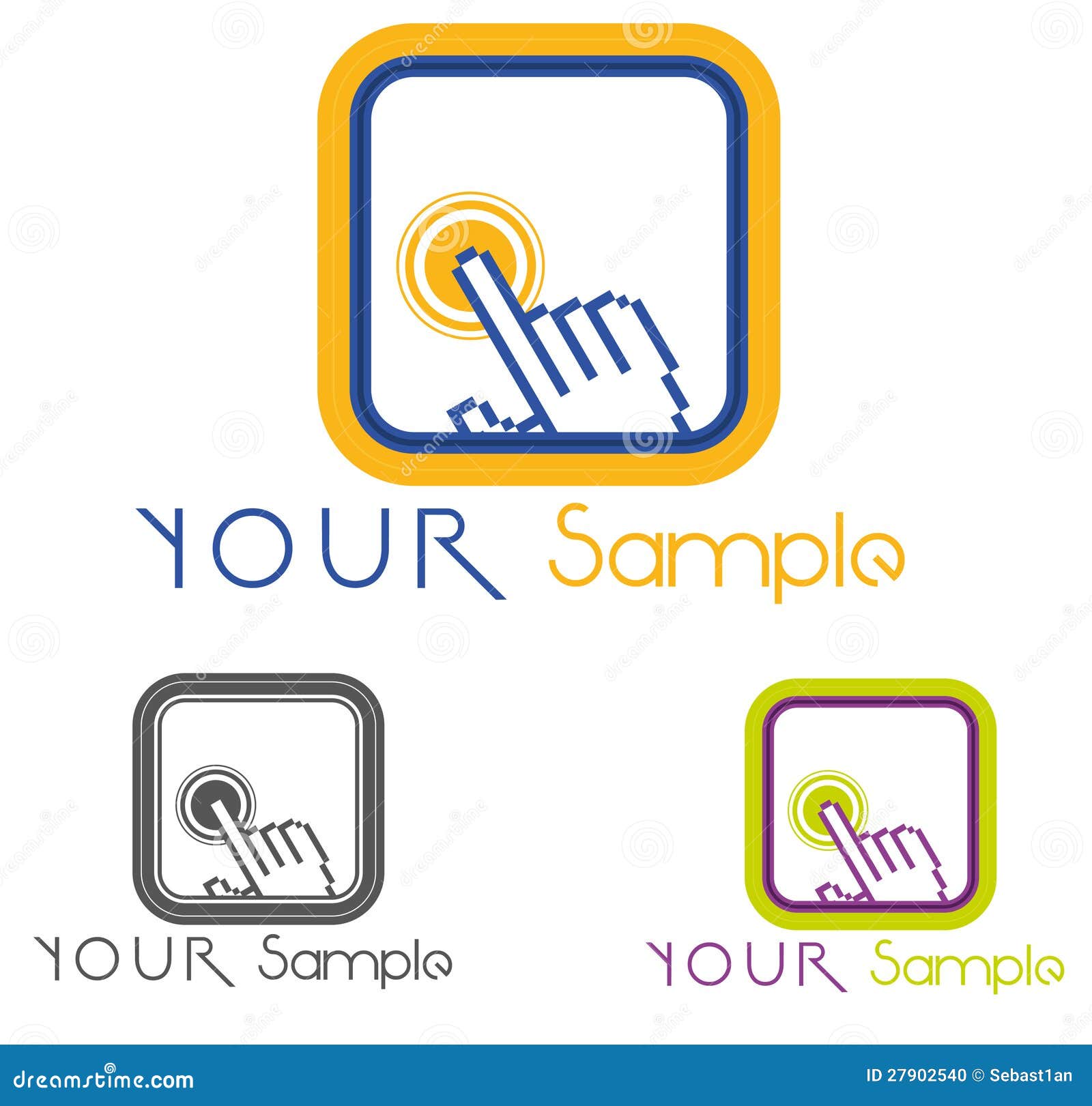 Application Logo Stock Photo - Image: 27902540