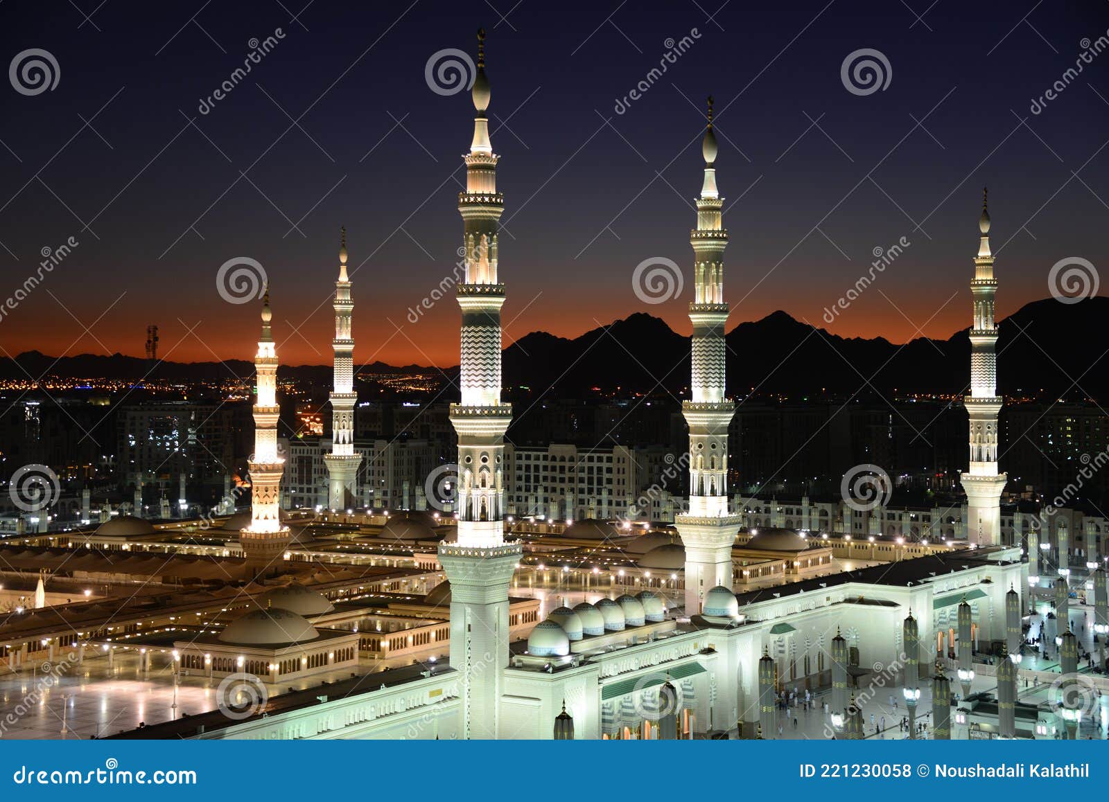 Masjid Nabawi Sunset