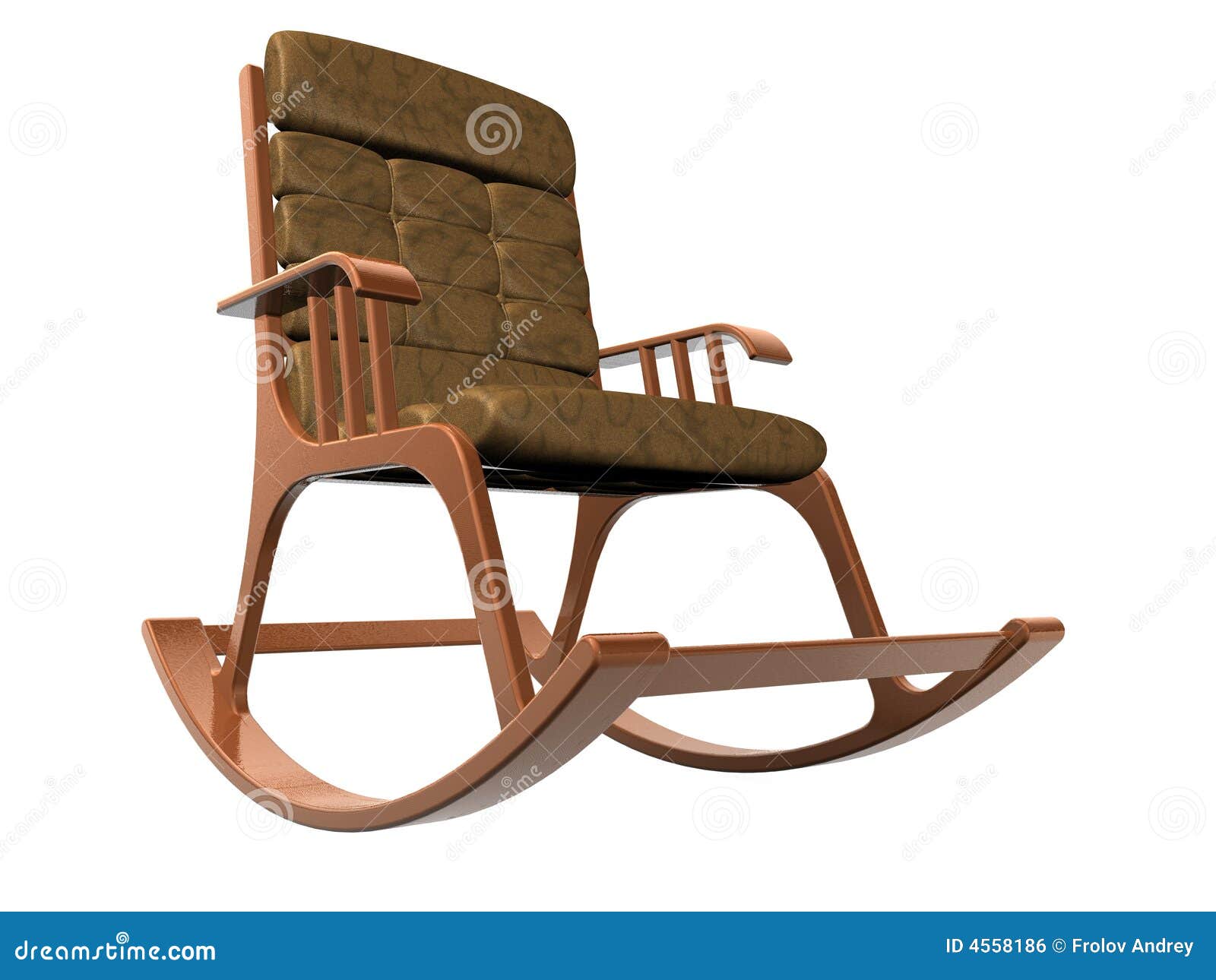 Armchair-rocking Chair Royalty Free Stock Image - Image: 4558186