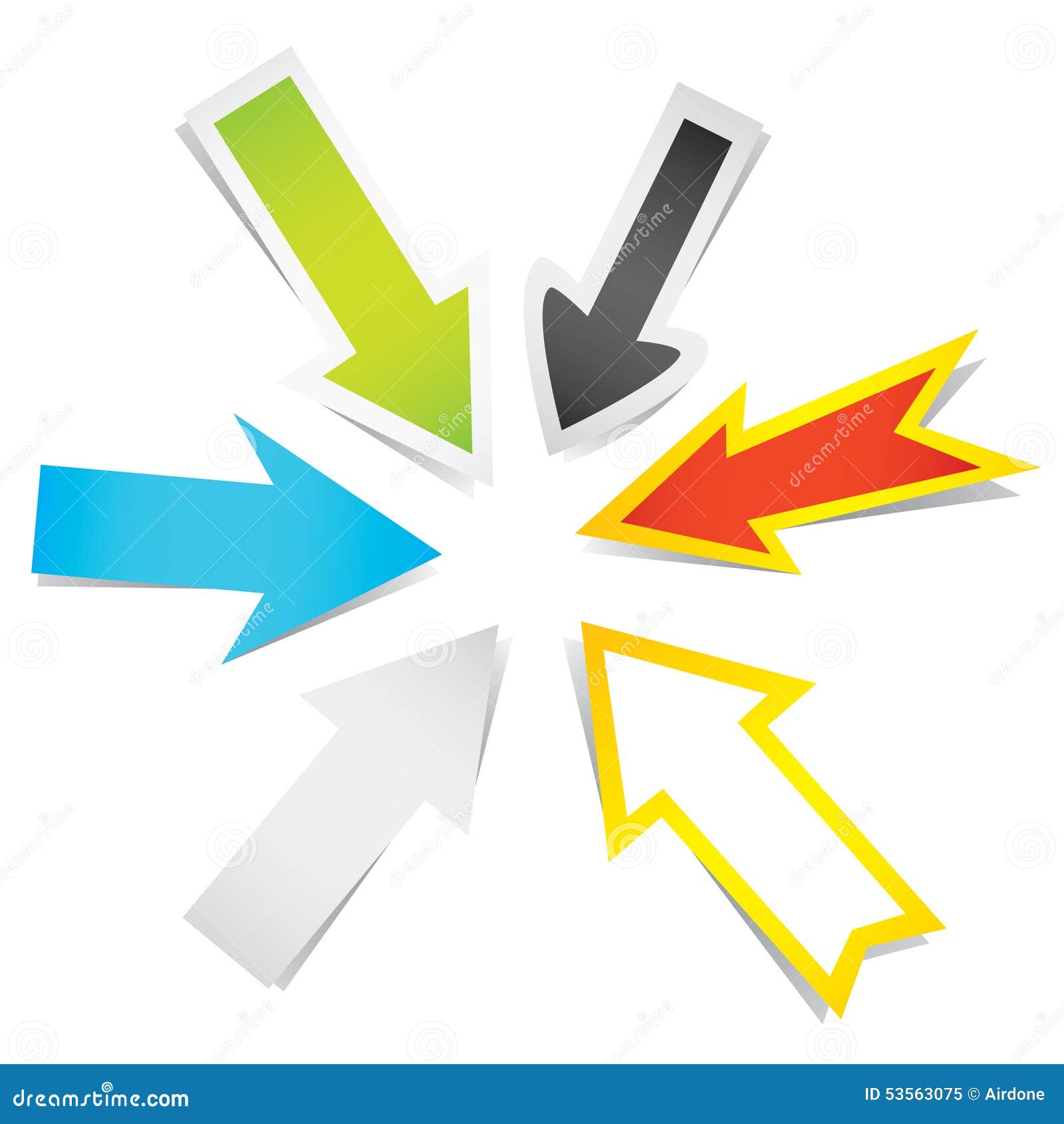 illustrator clip art arrow - photo #13