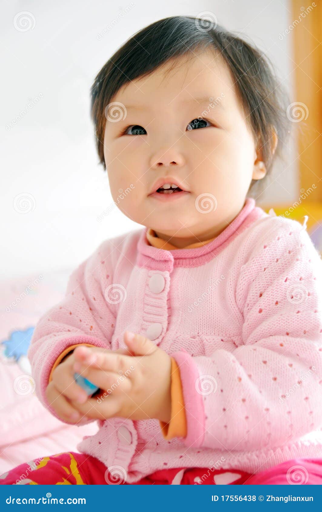 A Asian Baby Girl Royalty Free Sto