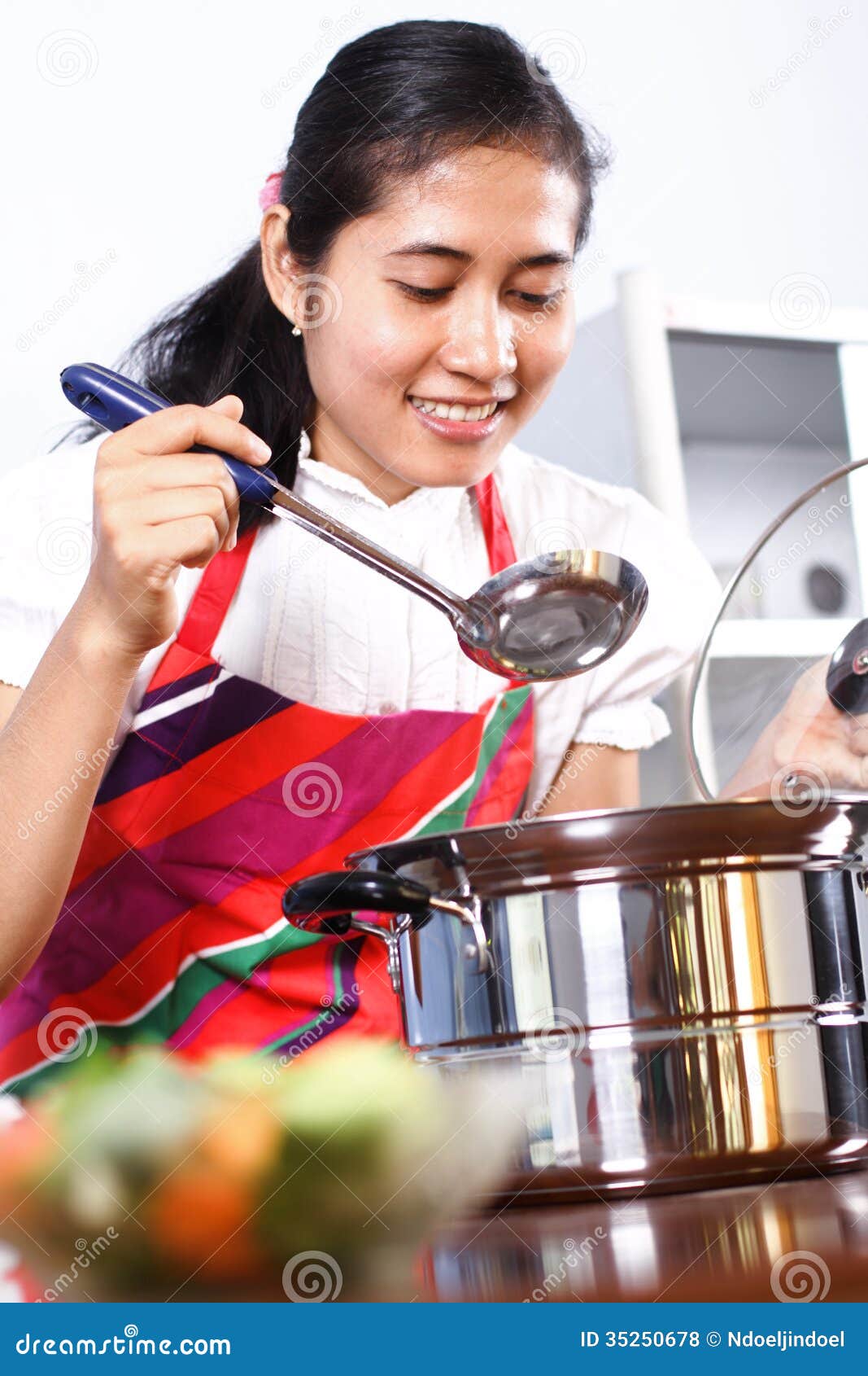 Asian Woman Cooking 89