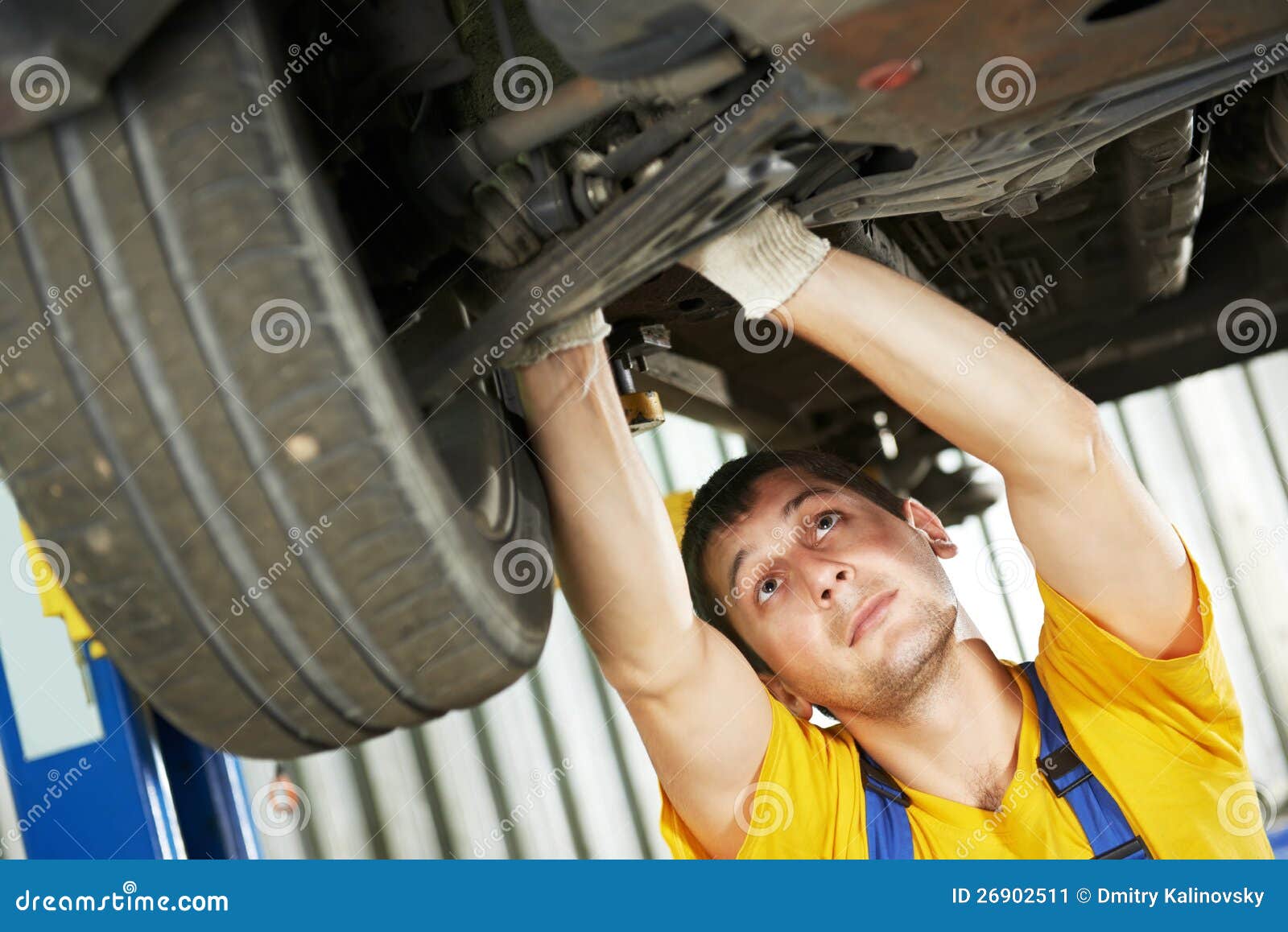 auto-mechanic-car-suspension-repair-work