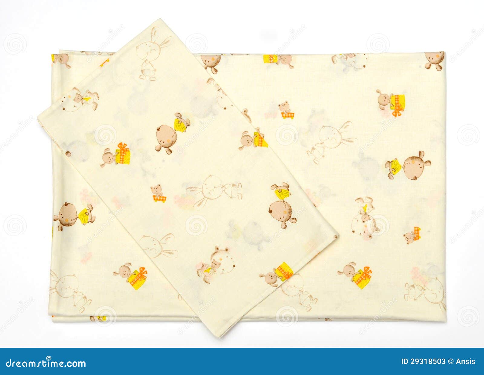 Baby Bed Quilt Cover Stock Photos - Image: 29318503