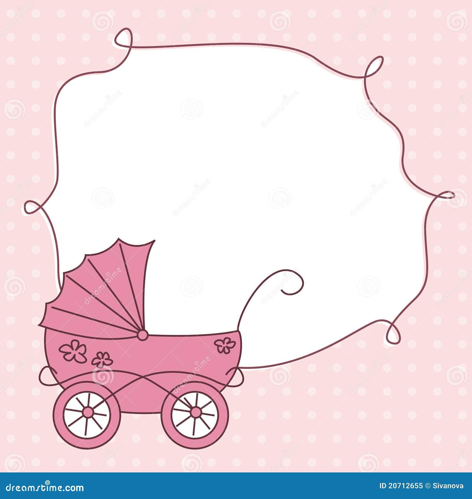 Baby Girl Arrival Card Royalty Free Stock Photo Image 20712655 baby-girl-arrival-card-royalty-free-stock-photo-image-20712655
