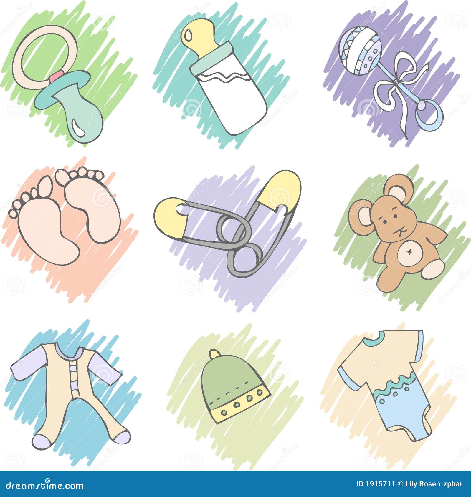 Baby Items Stock Image - Image: 1915711
