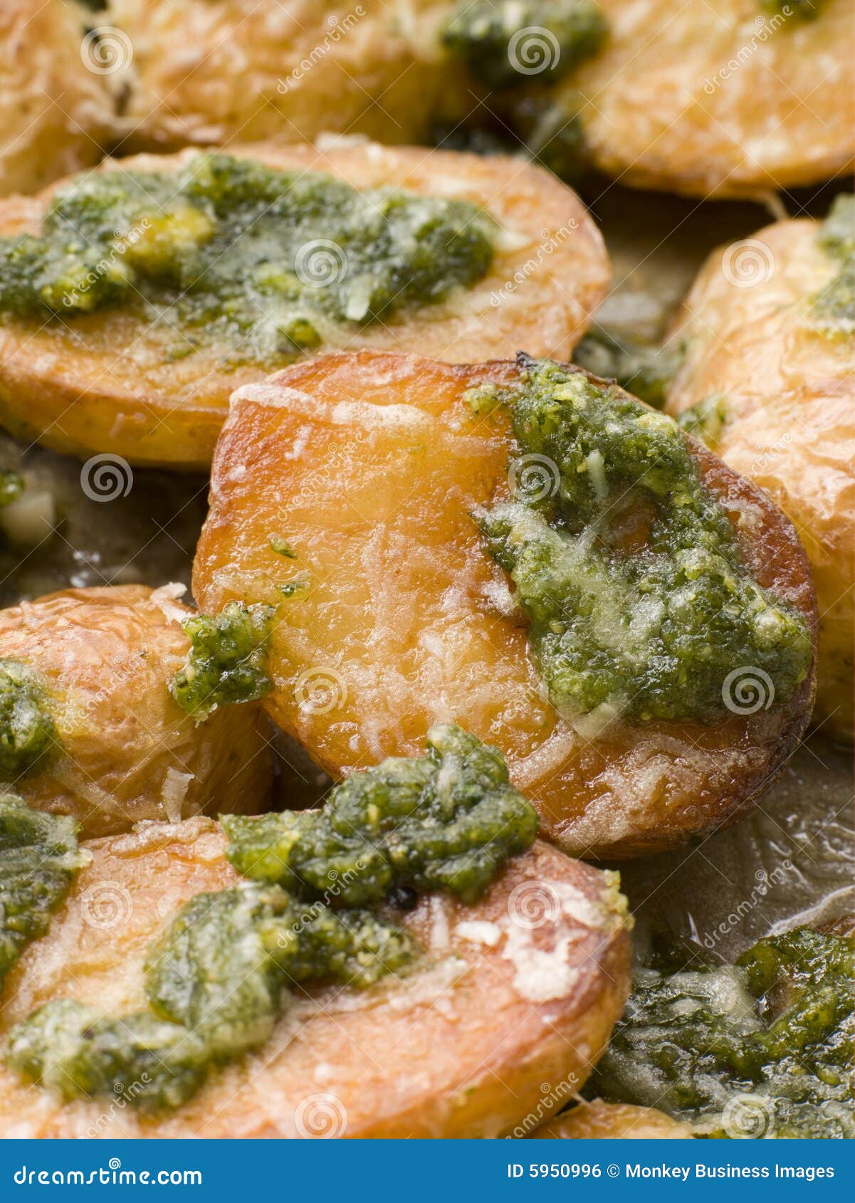 Patatas Asadas con Pesto Patatas Asadas con Pesto