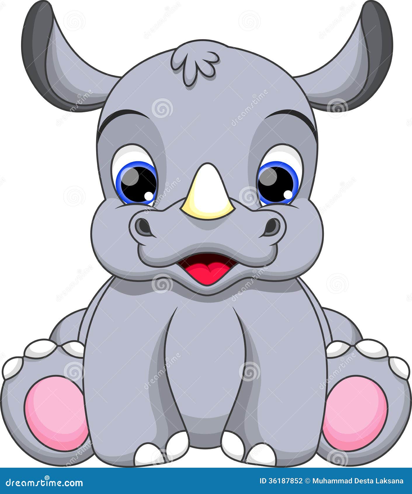 baby rhino clipart - photo #3