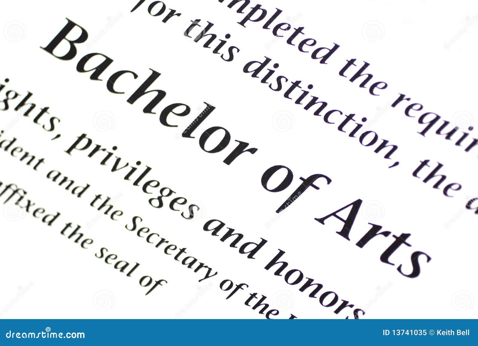 bachelor of arts