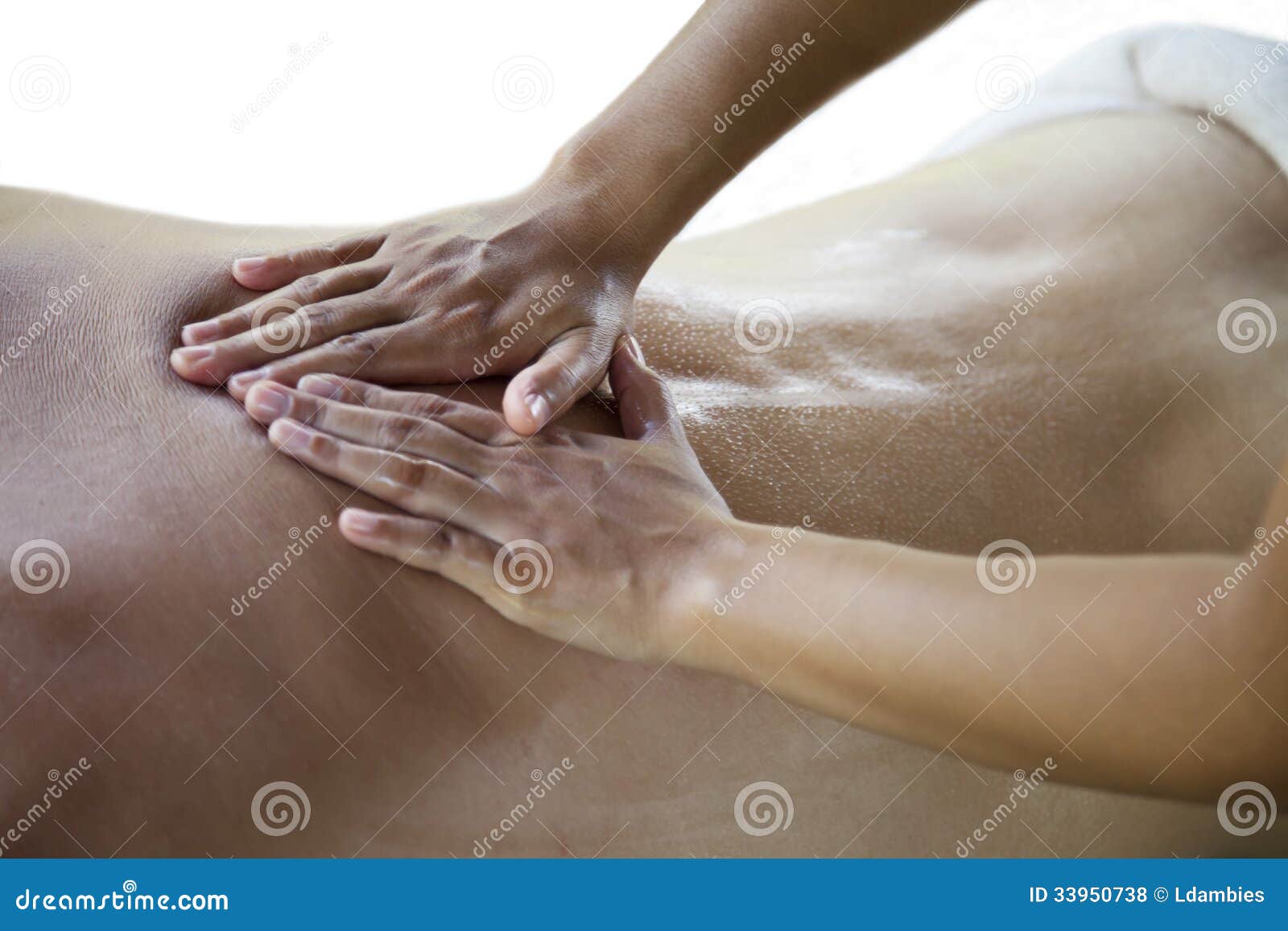 Back Massage Royalty Free Stock Photos Image 33950738