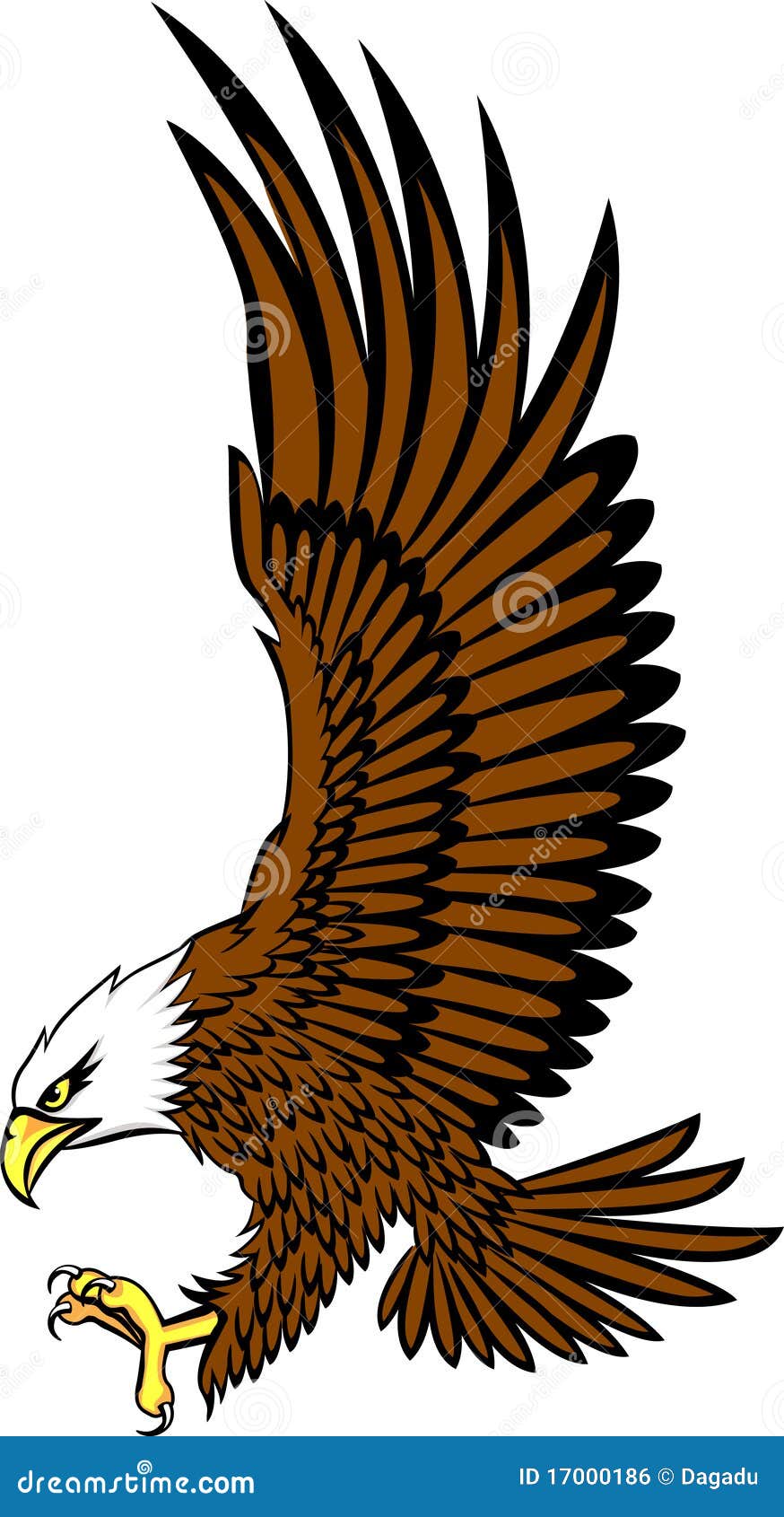 eagle landing clip art - photo #35