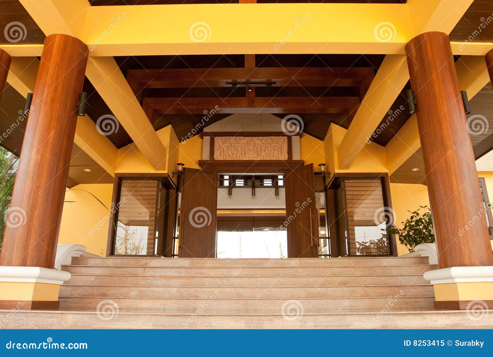 Bali Style House. Royalty Free Stock Photo  Image: 8253415