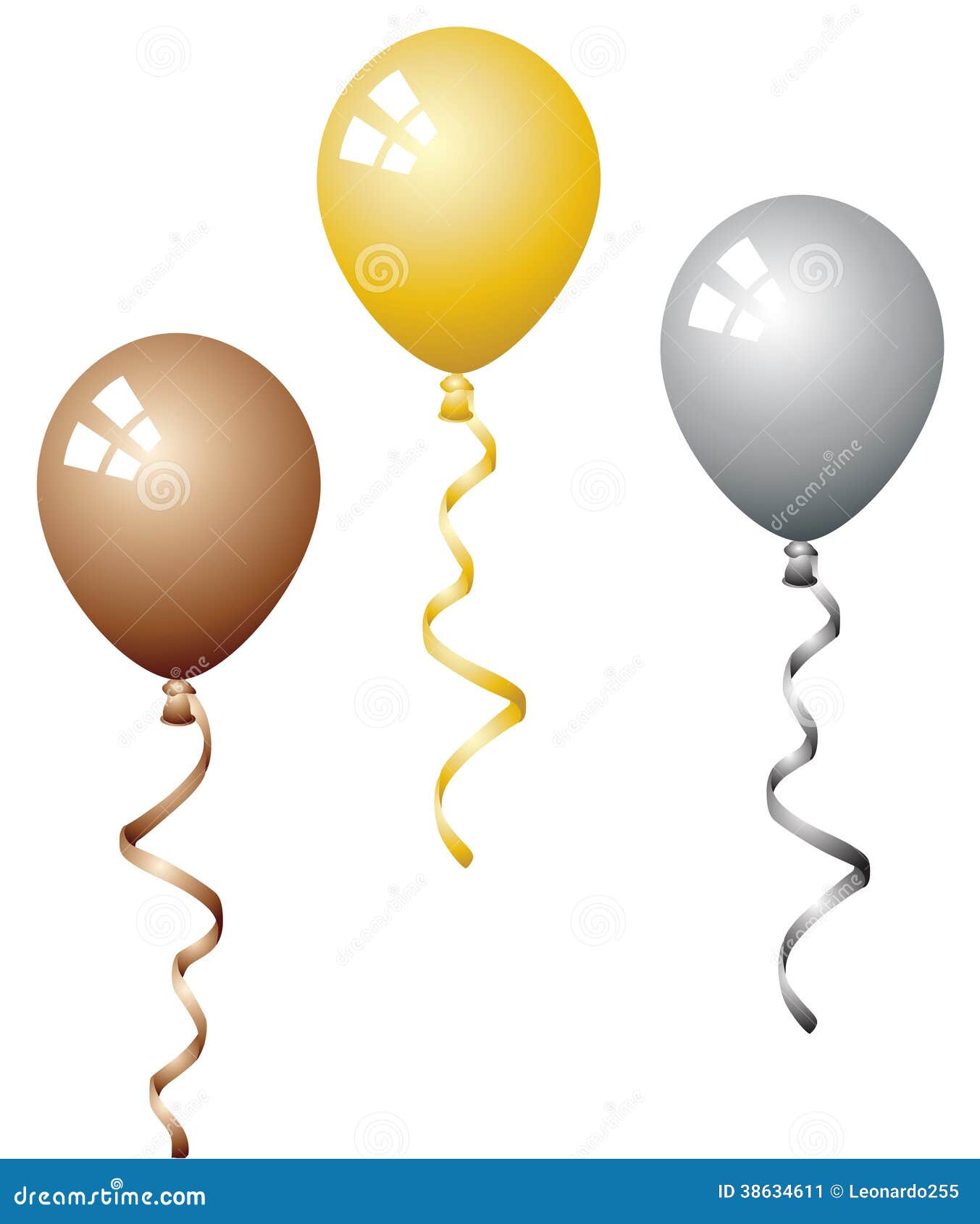 gold balloons clipart - photo #6