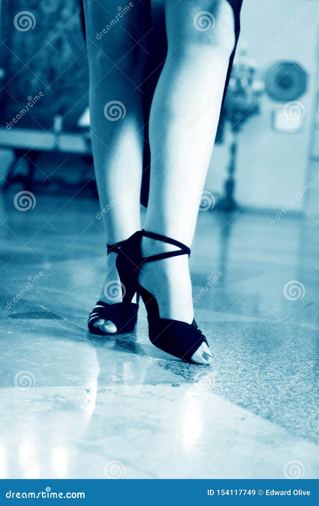 Ballroom Female Dancer Dancing Stock Image Image Of Entertainment