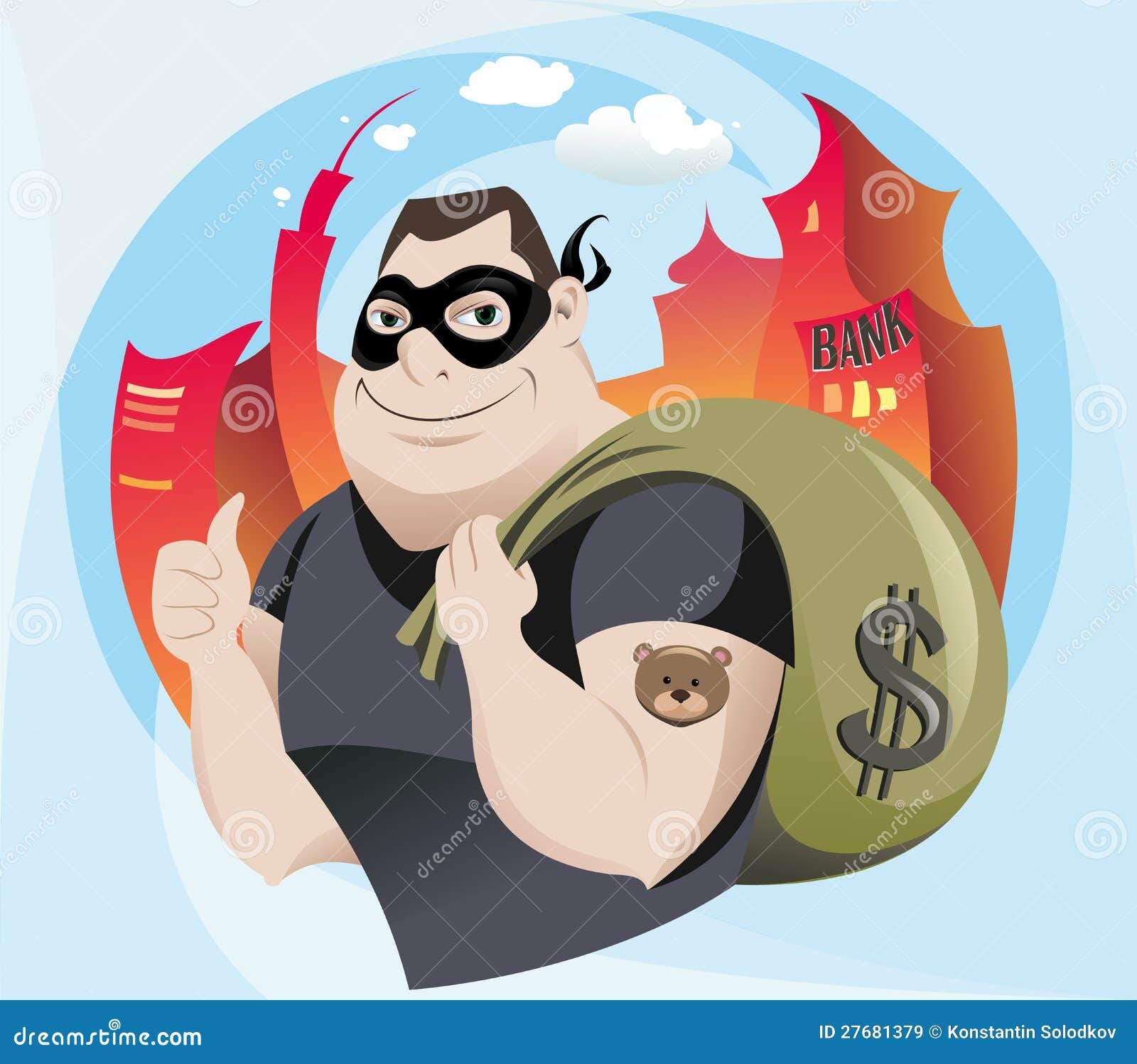 free clipart bank robbery - photo #45