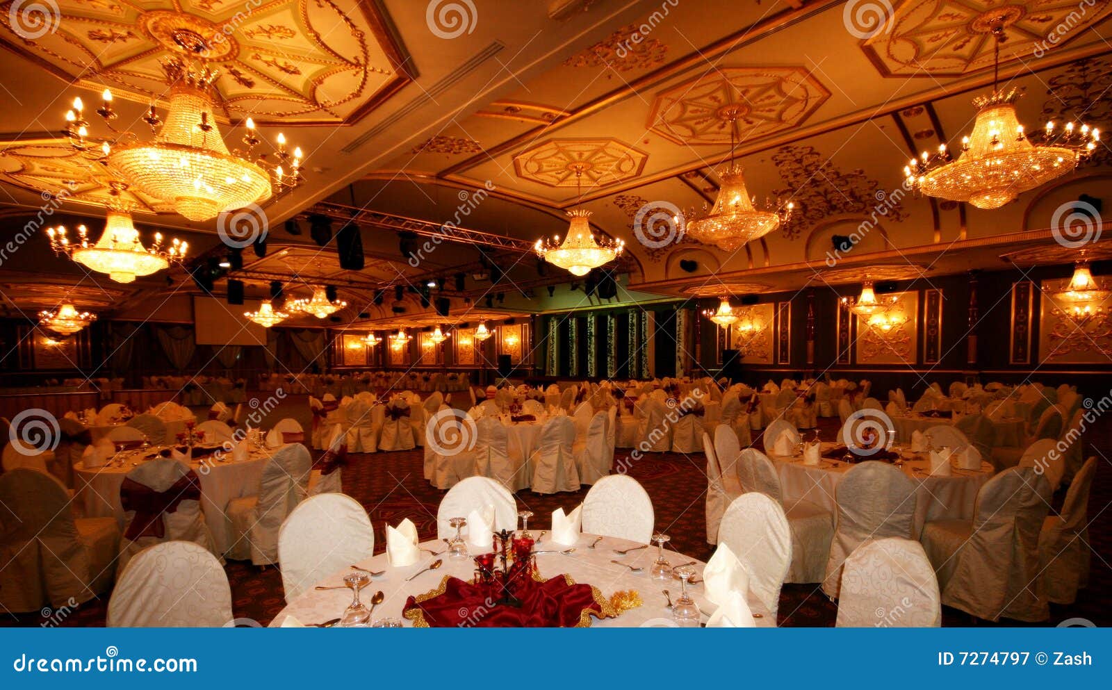 Banquet Hall Royalty Free Stock Photography - Image: 7274797