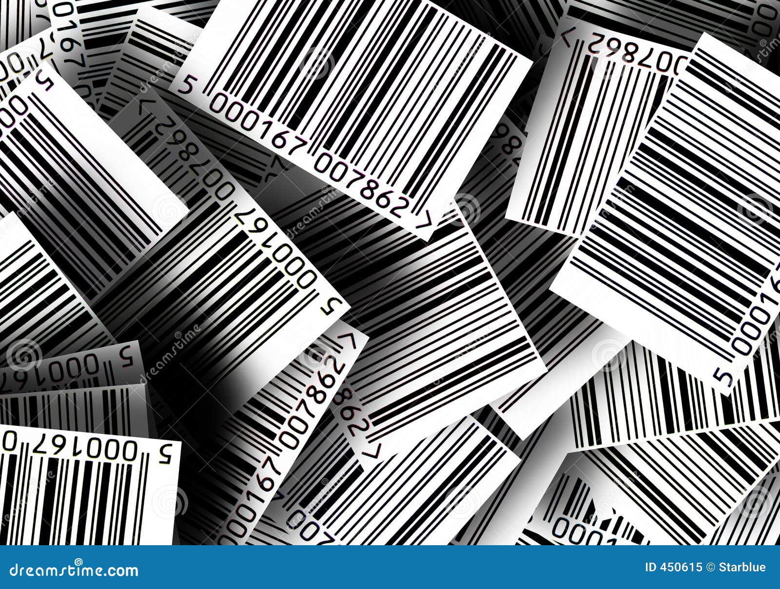 Royalty Free Stock Photo: Barcodes background