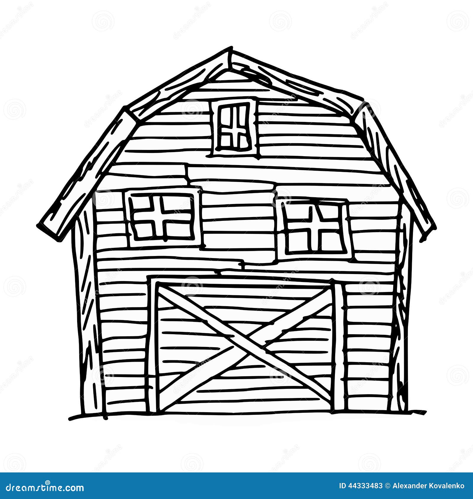 horse barn clipart - photo #24