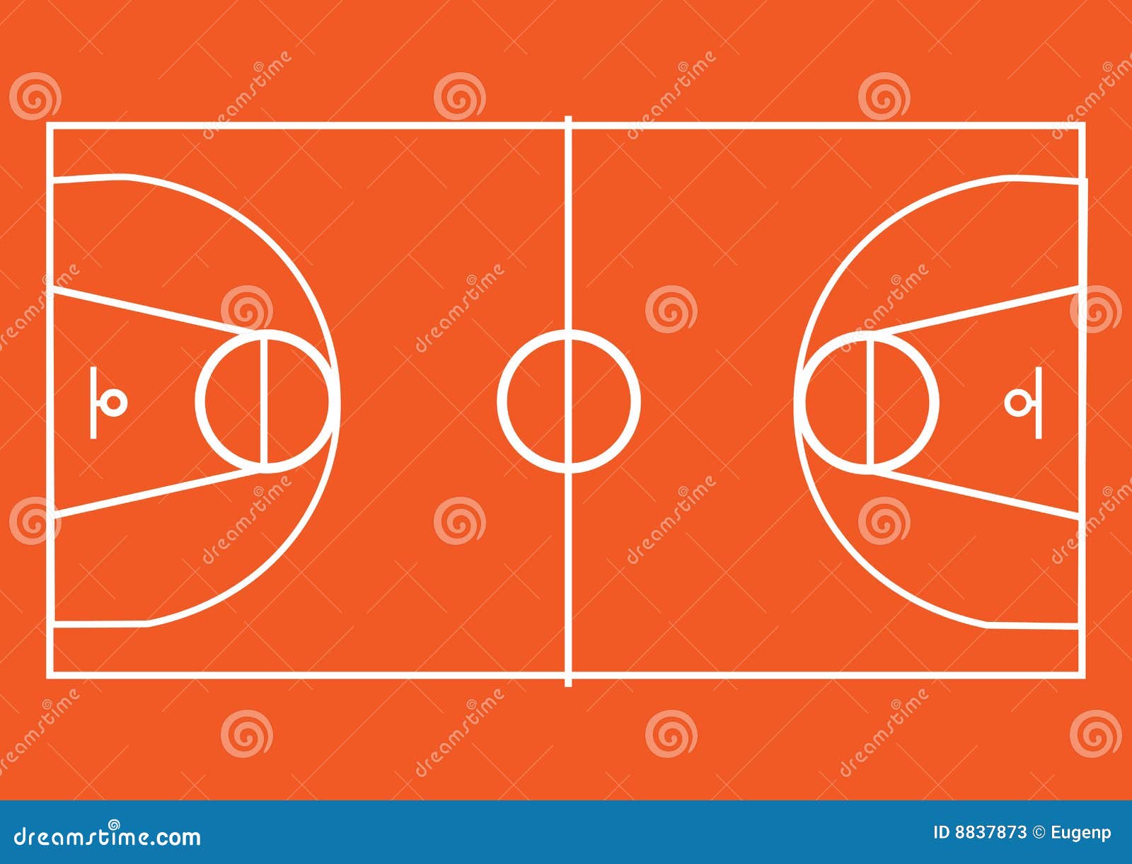 Basketball Pitch Stock Photos - Image: 8837873