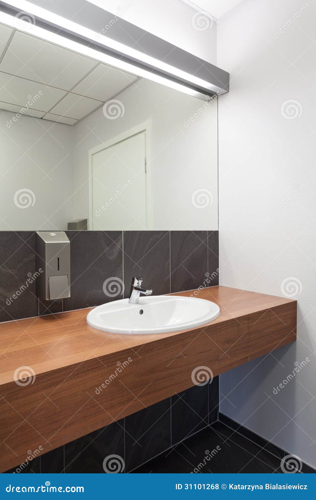 With Stainless Vessel Bathroom Sink Also Image Of Public Bathroom Sink ...