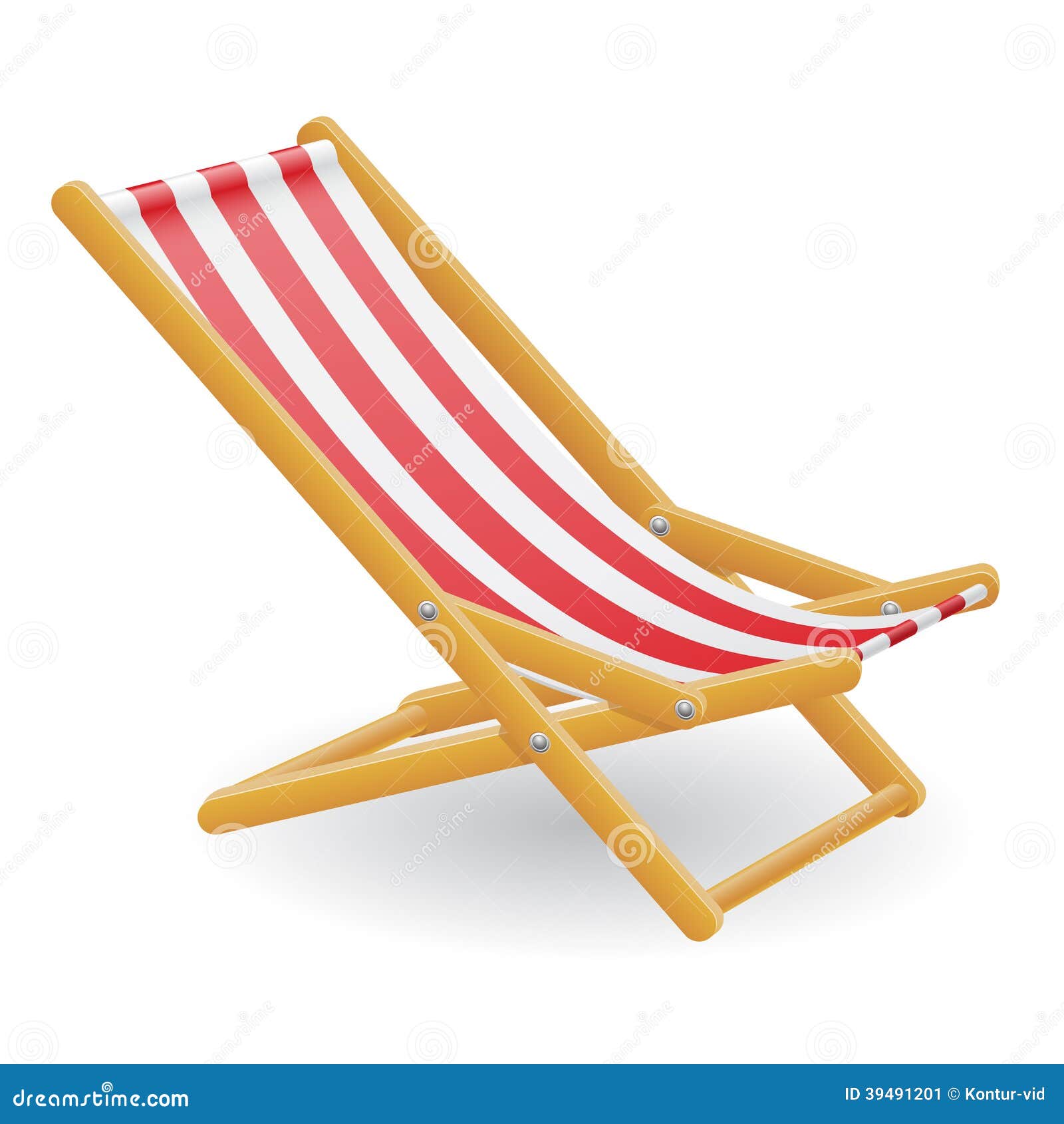 Modern Beach Chair No Background for Living room