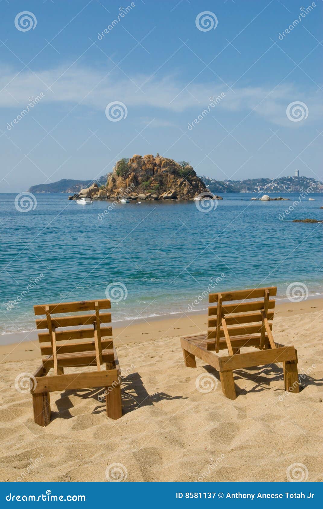 Acapulco Chairs On Beach
