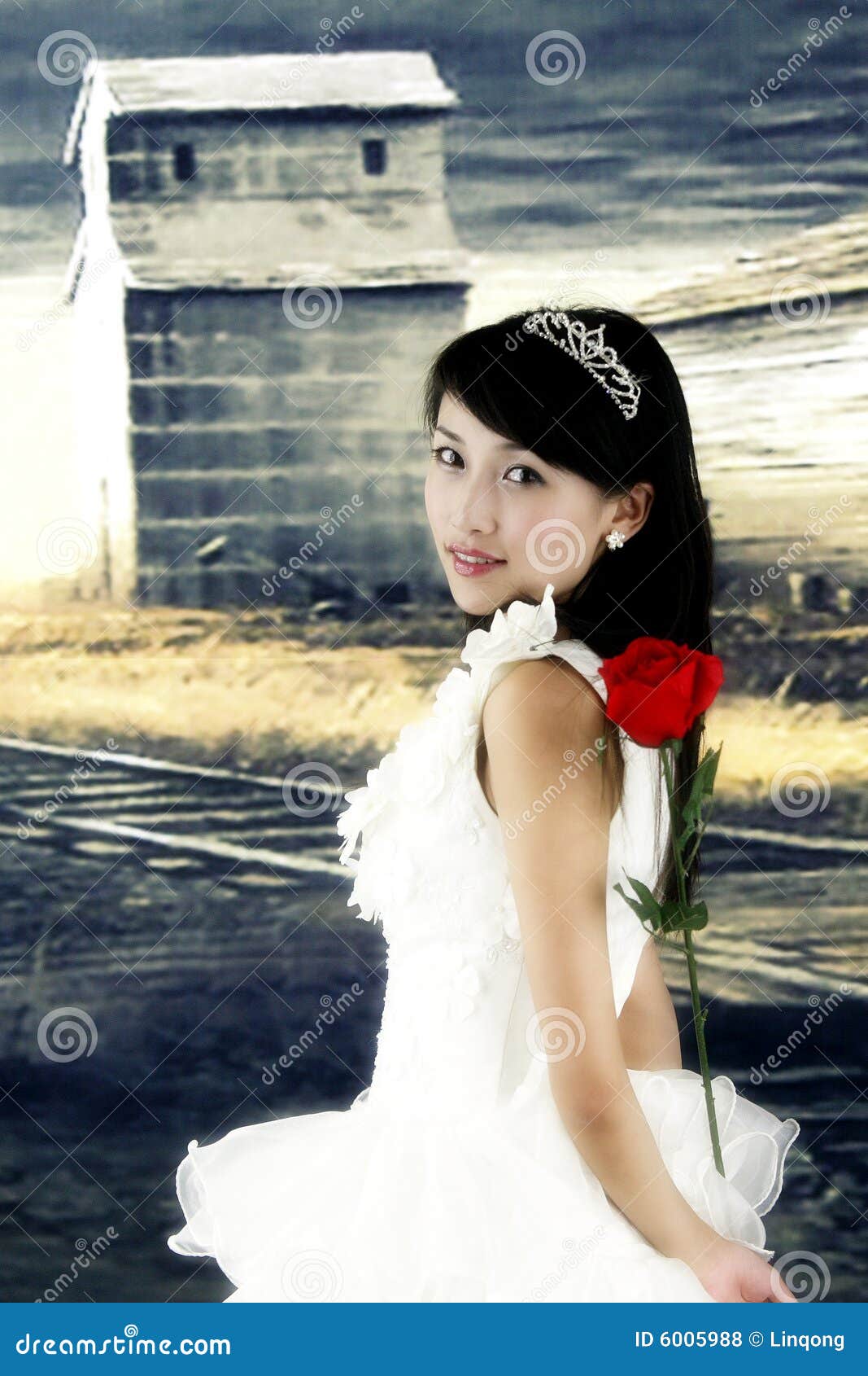 Beautiful Asian Bride Poses 27