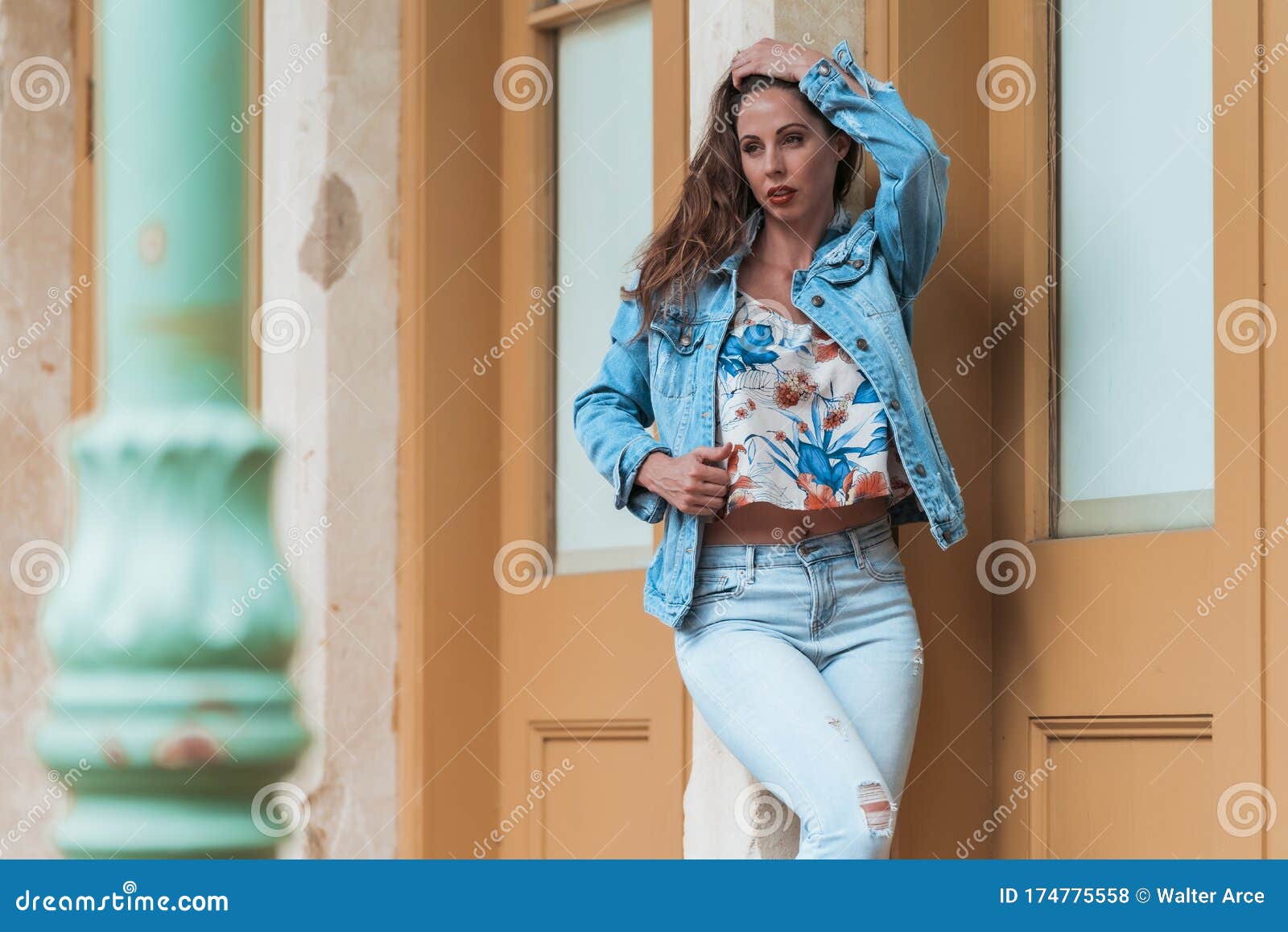 Lovely Brunette Model Posing Outdoors Stock Photo Image Of European Adult 31536 Hot Sex Picture picture
