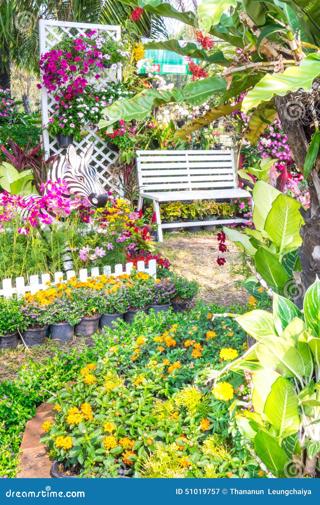 Beautiful Front Yard Flower Gardens