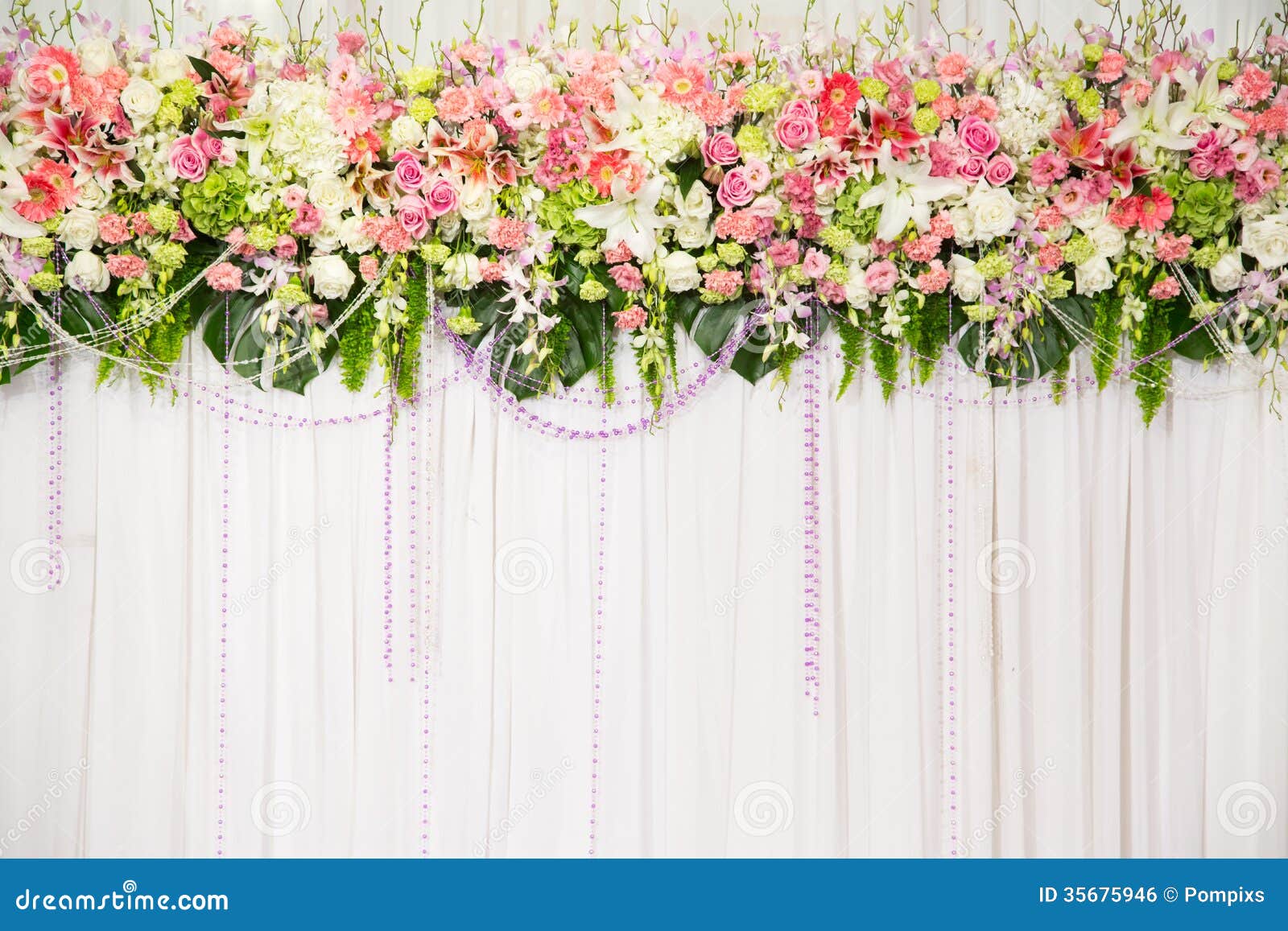 Flower wedding backgrounds