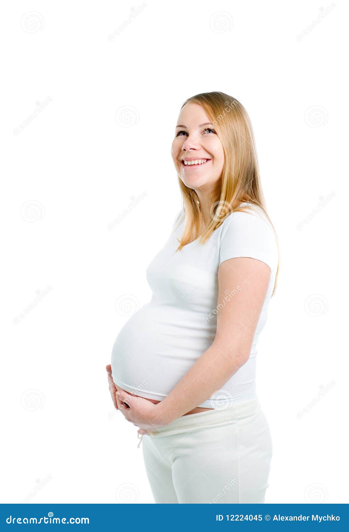 Blond Pregnant 35