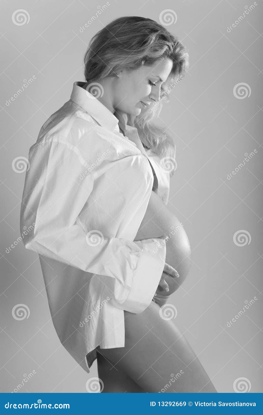 Beautiful Pregnant Woman Black And White Stock Image 53820 Hot Sex Picture