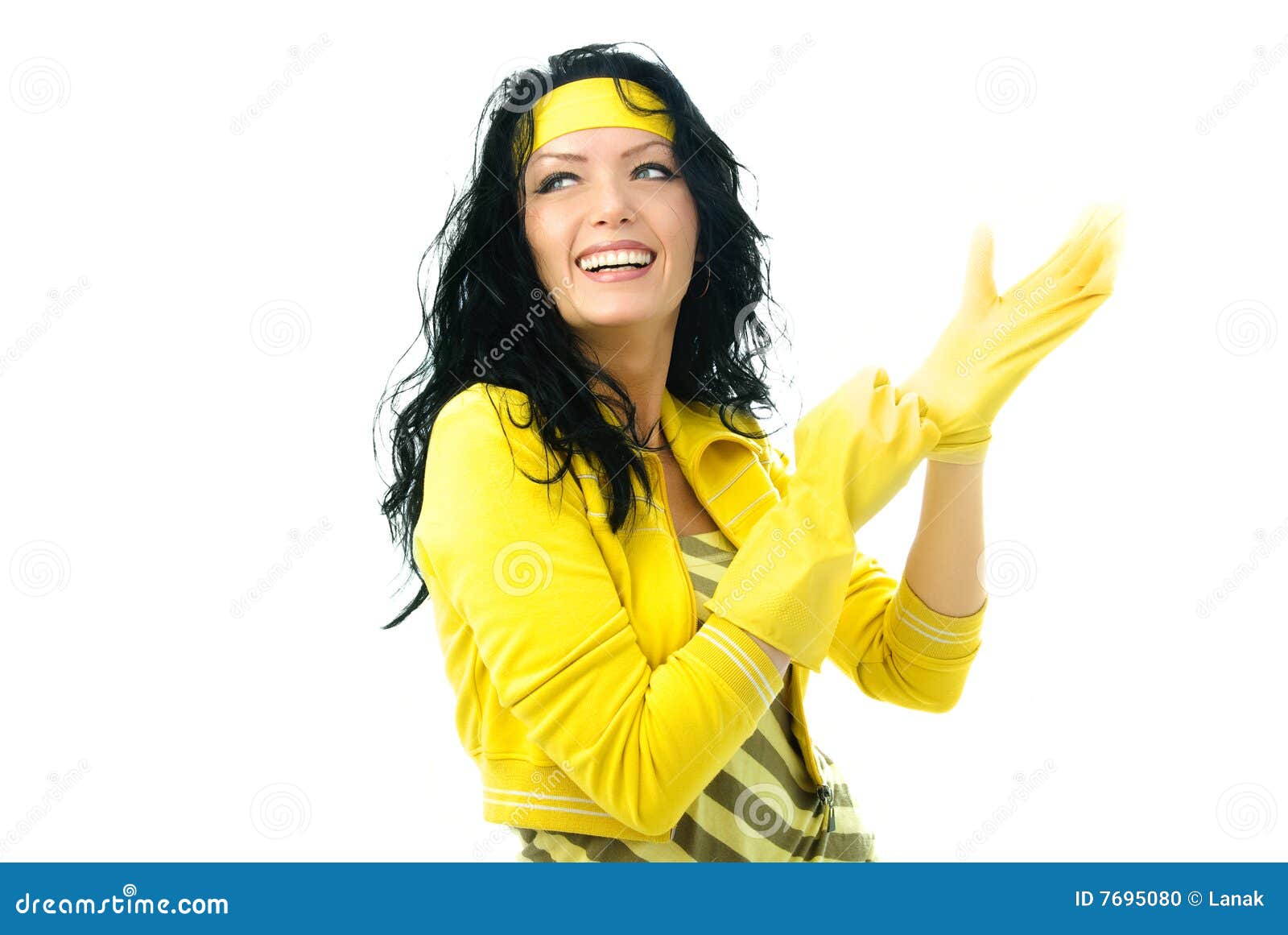 Rubber Gloves Woman 97