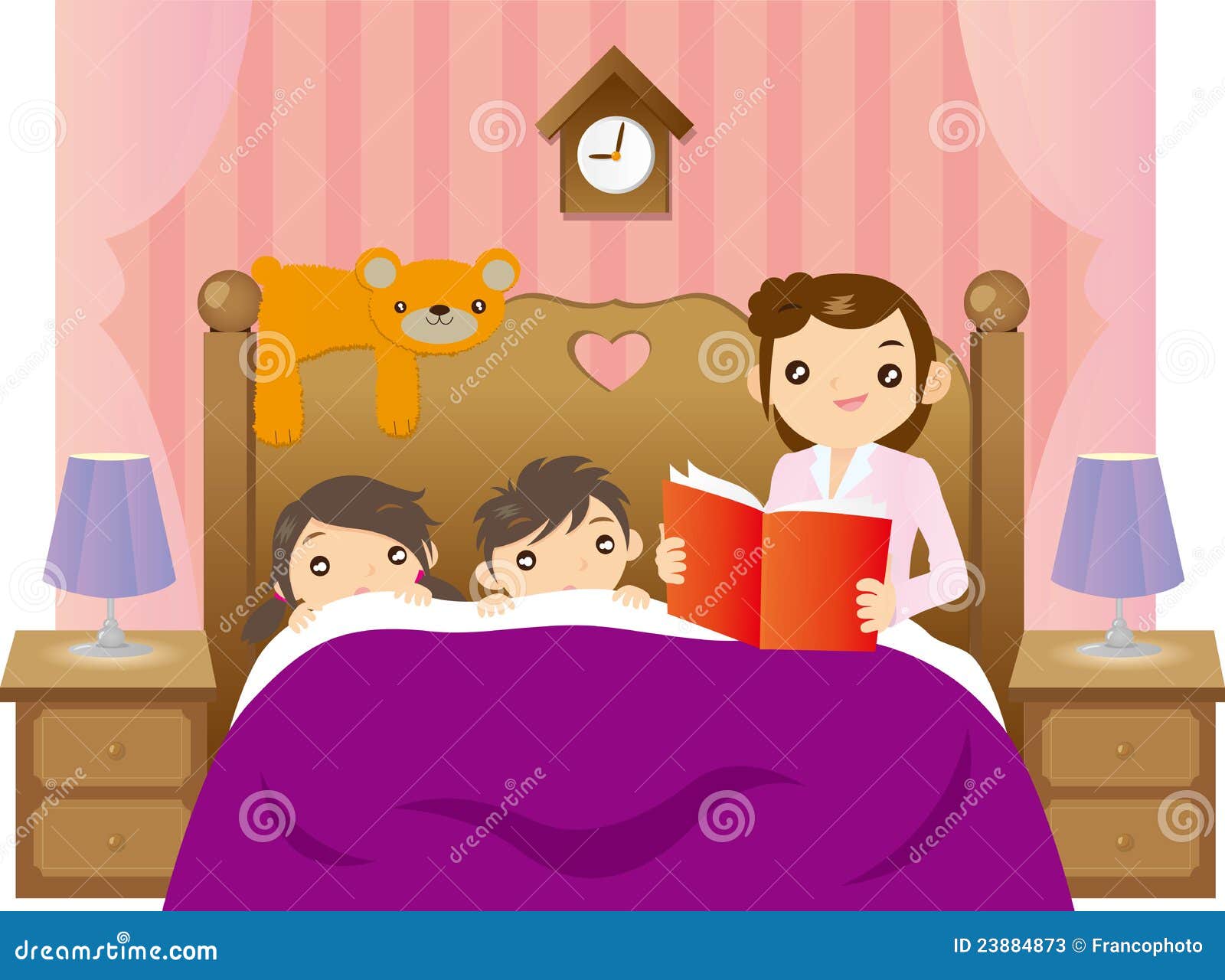 Bedtime Story Stock Photos - Image: 23884873